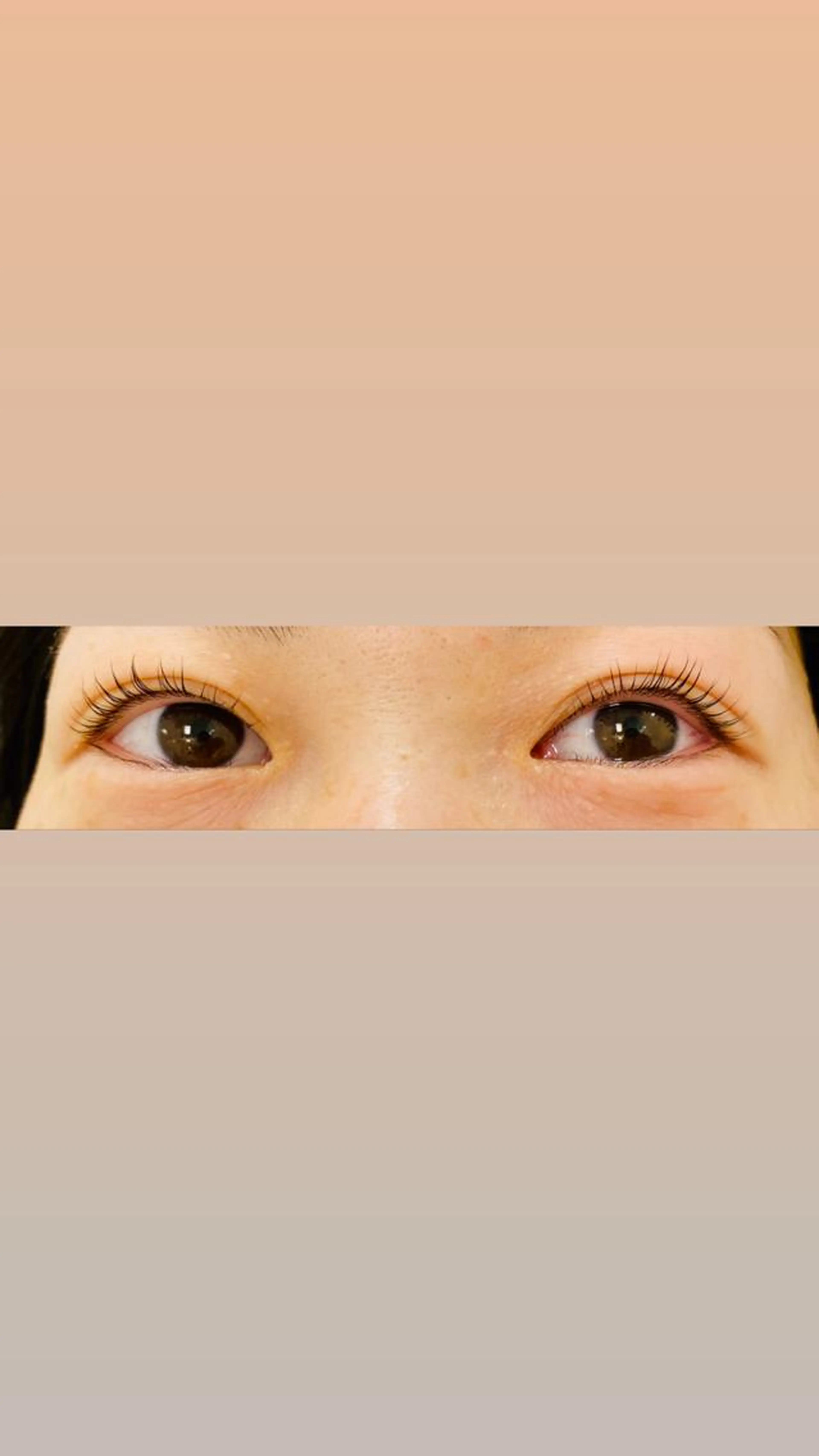 期間限定☆ミニモ特別価格☆まつ毛パーマ＋アイブロウワックス脱毛の写真