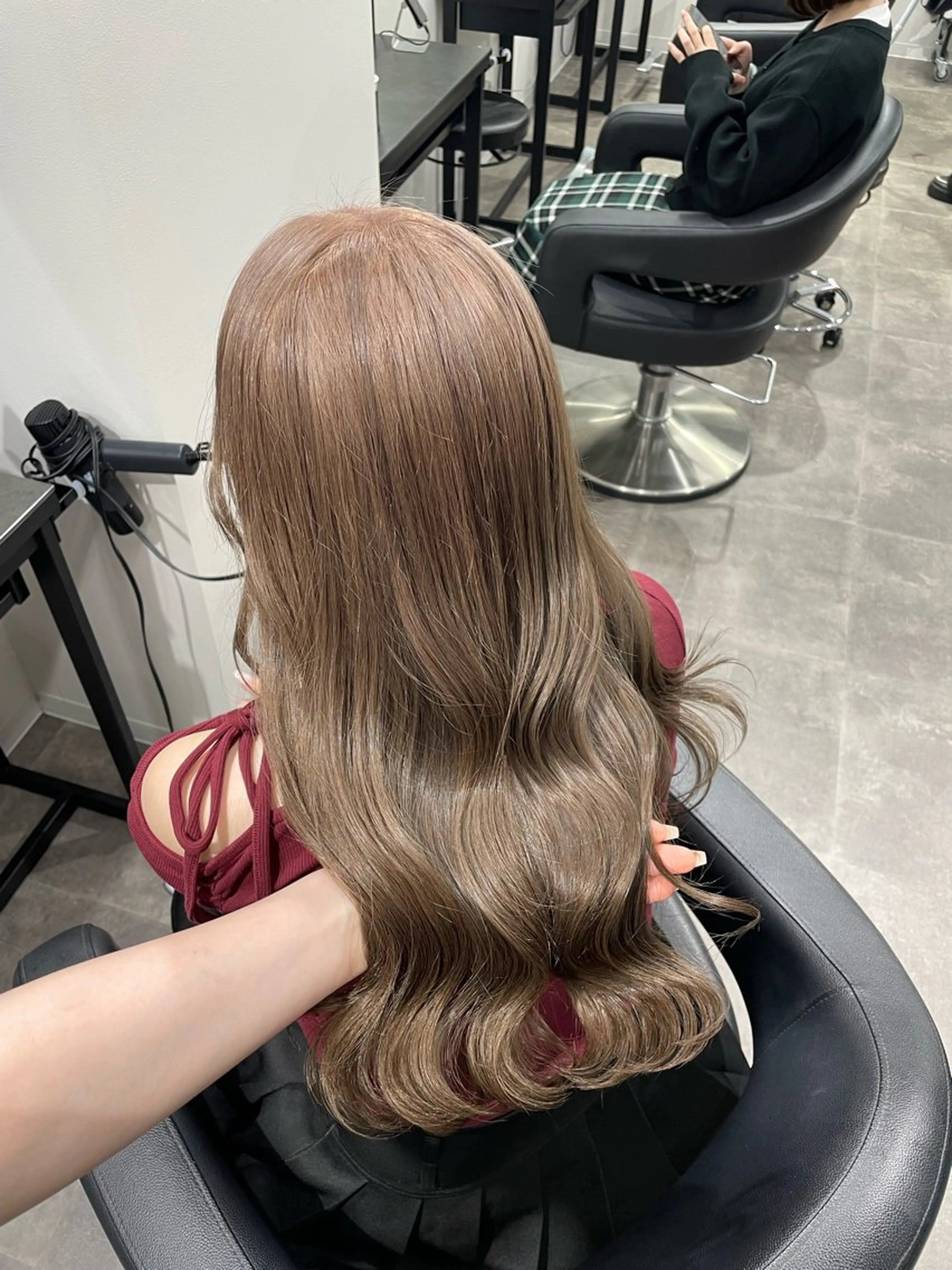 ロング カラー 🎀暖色/ラベンダー /paru🤍のヘアスタイル