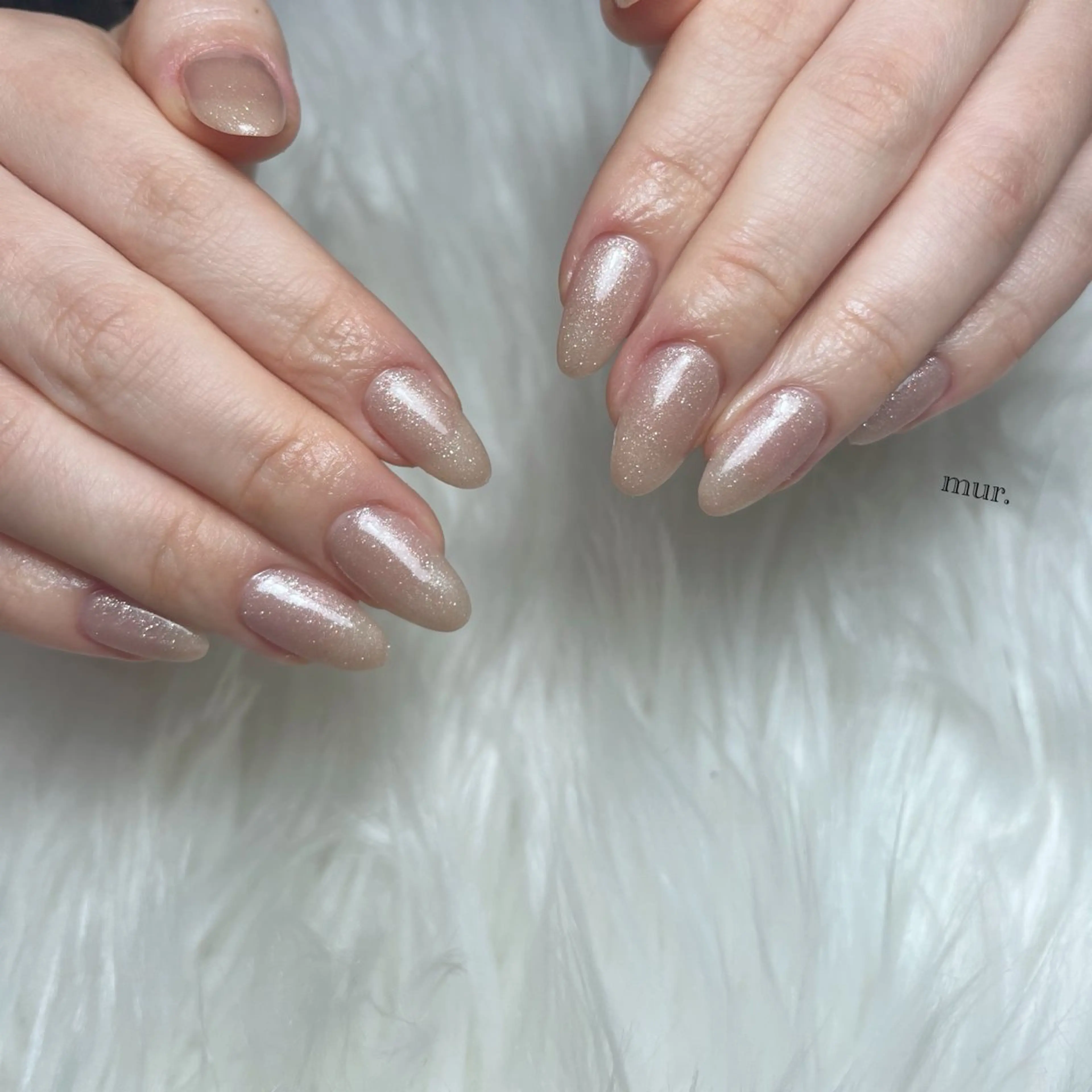 ネイル オフィスネイル ワンカラーネイル ハンドネイル nailsalon mur.のネイルデザイン