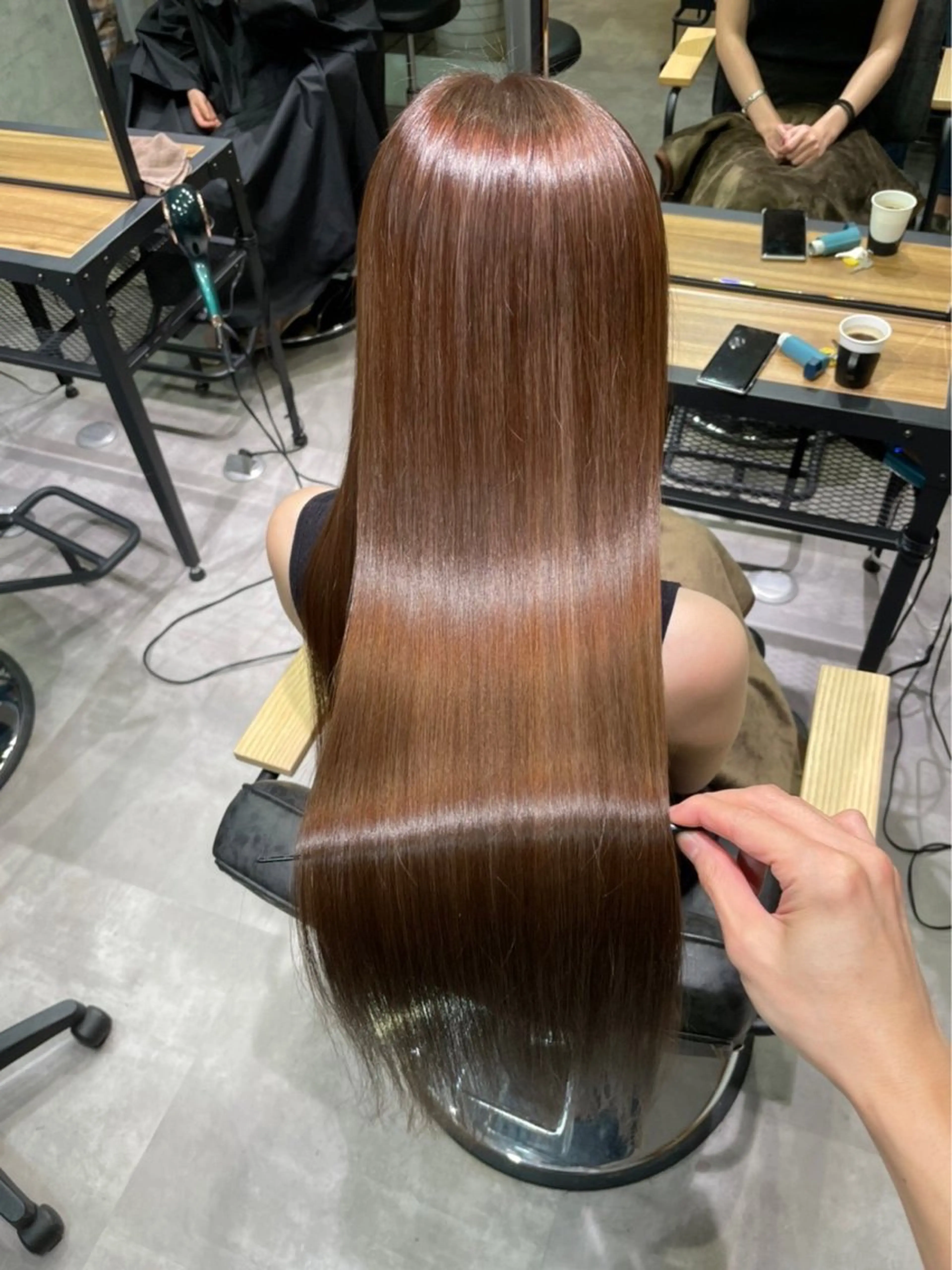 ロング トリートメント 縮毛矯正 トリートメント RAF TOKYO 2nd所属・美髪矯正/髪質改善/ ヒロムのヘアスタイル