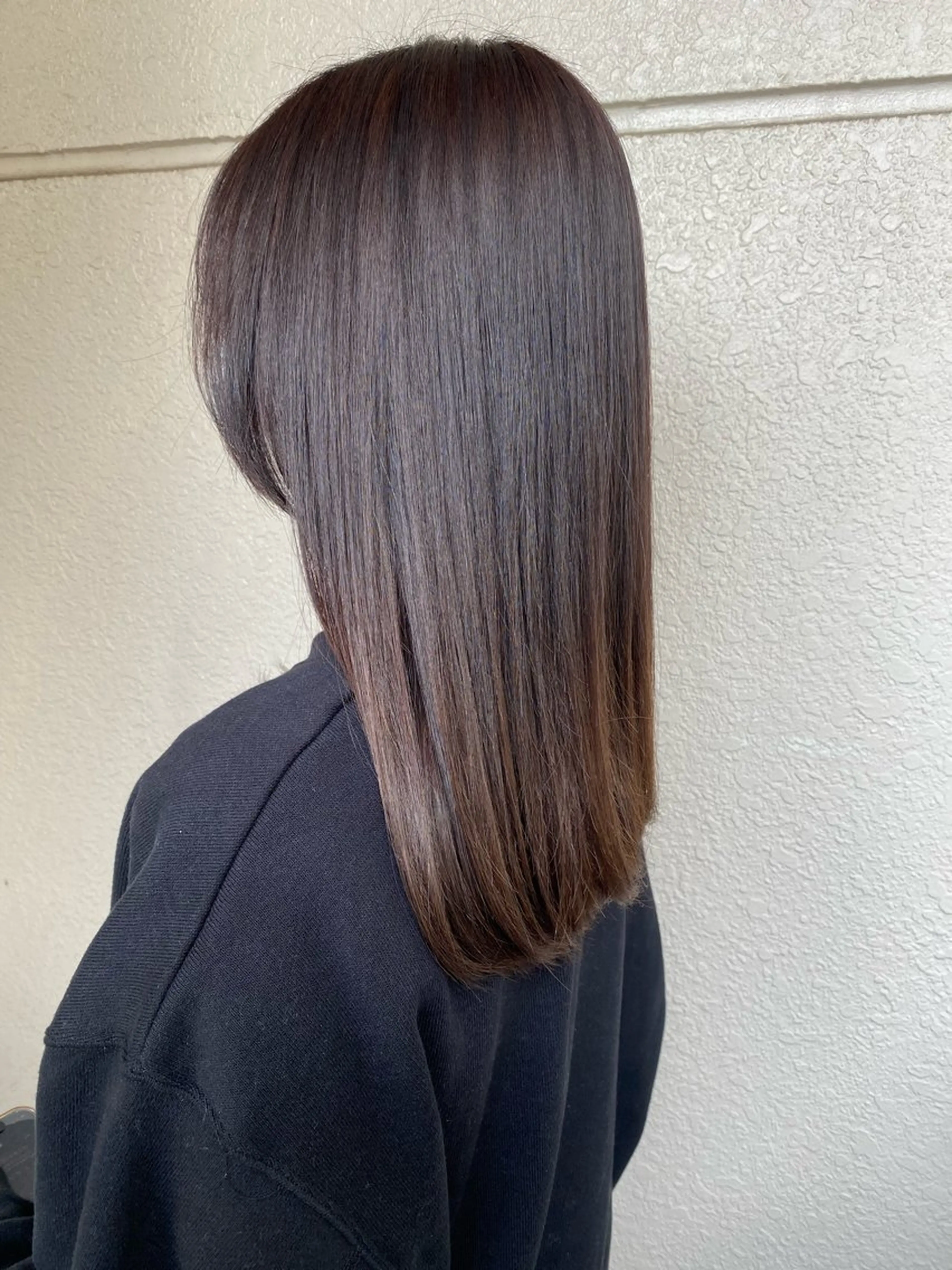 ミディアム カラー カット ヘアカラー les baladins du miroir所属・🍃YURI 🍃のヘアスタイル