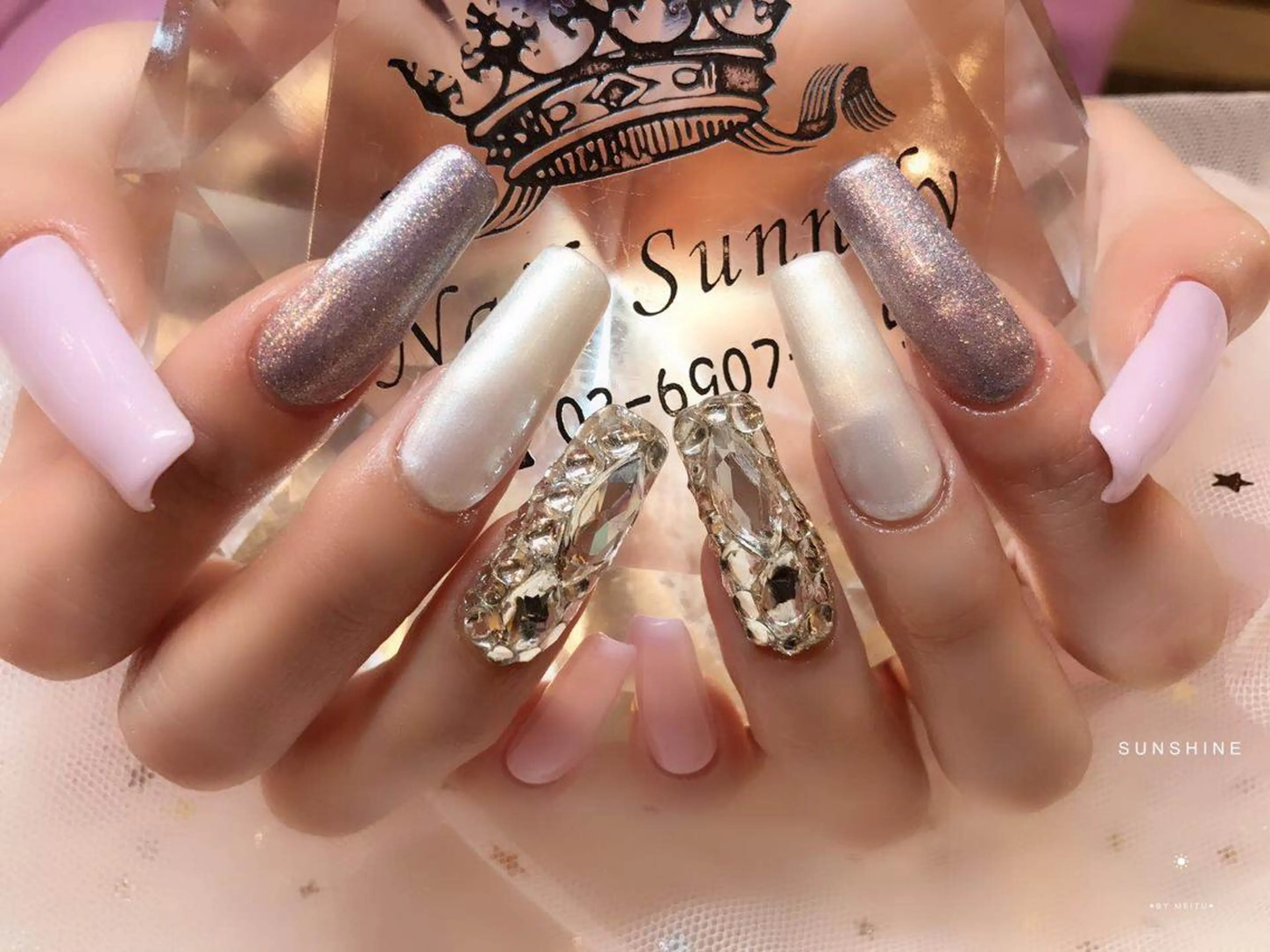 ネイル 長さだし専門店 M2　rikaのネイルデザイン