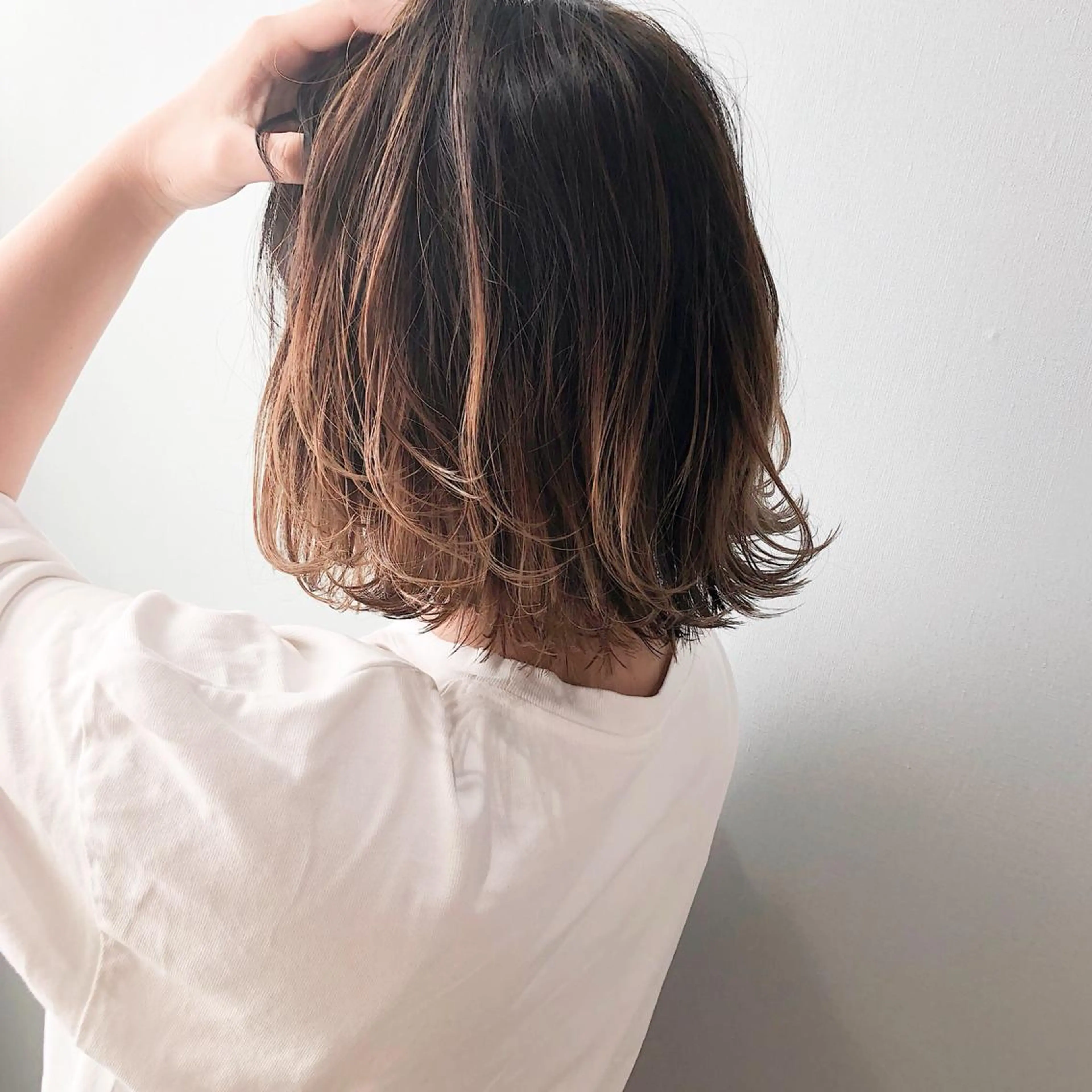 カラー バレイヤージュ グラデーションカラー 外国人風カラー 美髪専門サロンby mile所属・美髪専門サロン kazuのヘアスタイル