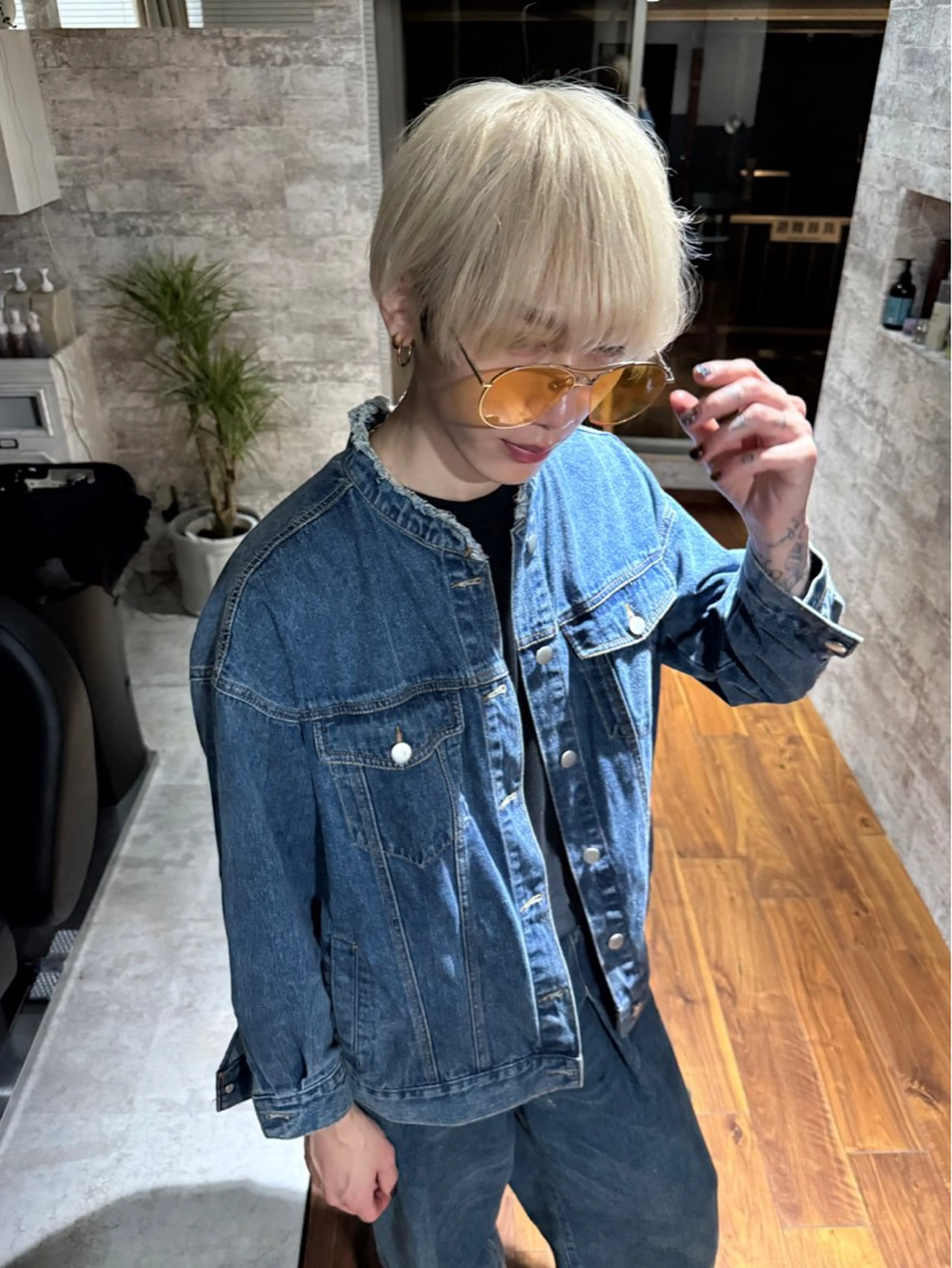 ショート カラー ハイトーンカラー カット ヘアカラー トリートメント mai / linoah˚✧のヘアスタイル