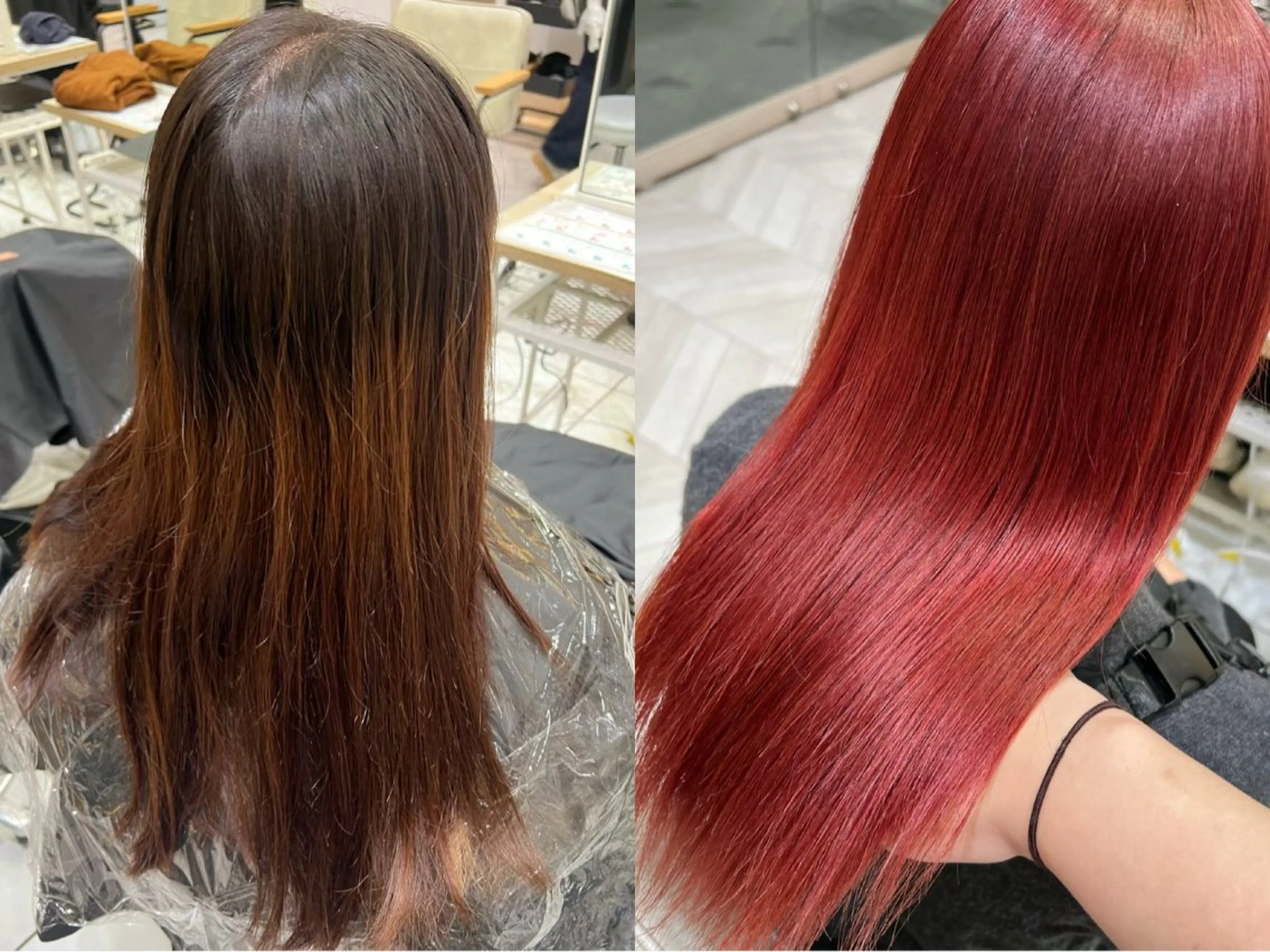 セミロング ヘアカラー トリートメント オシャレデザイン 🧺🪽/SHUNOのヘアスタイル