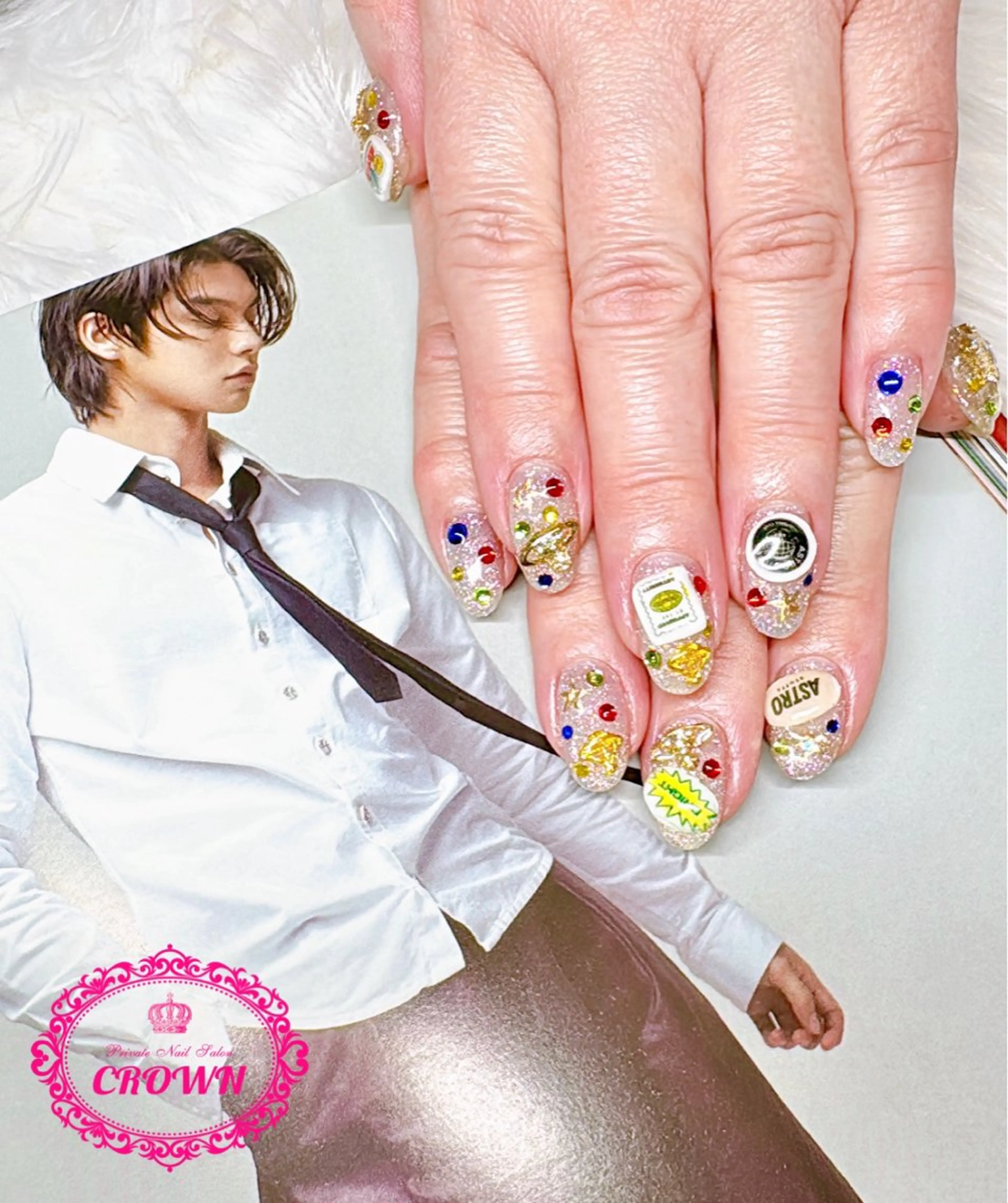 ネイル CROWN プライベートサロンのネイルデザイン