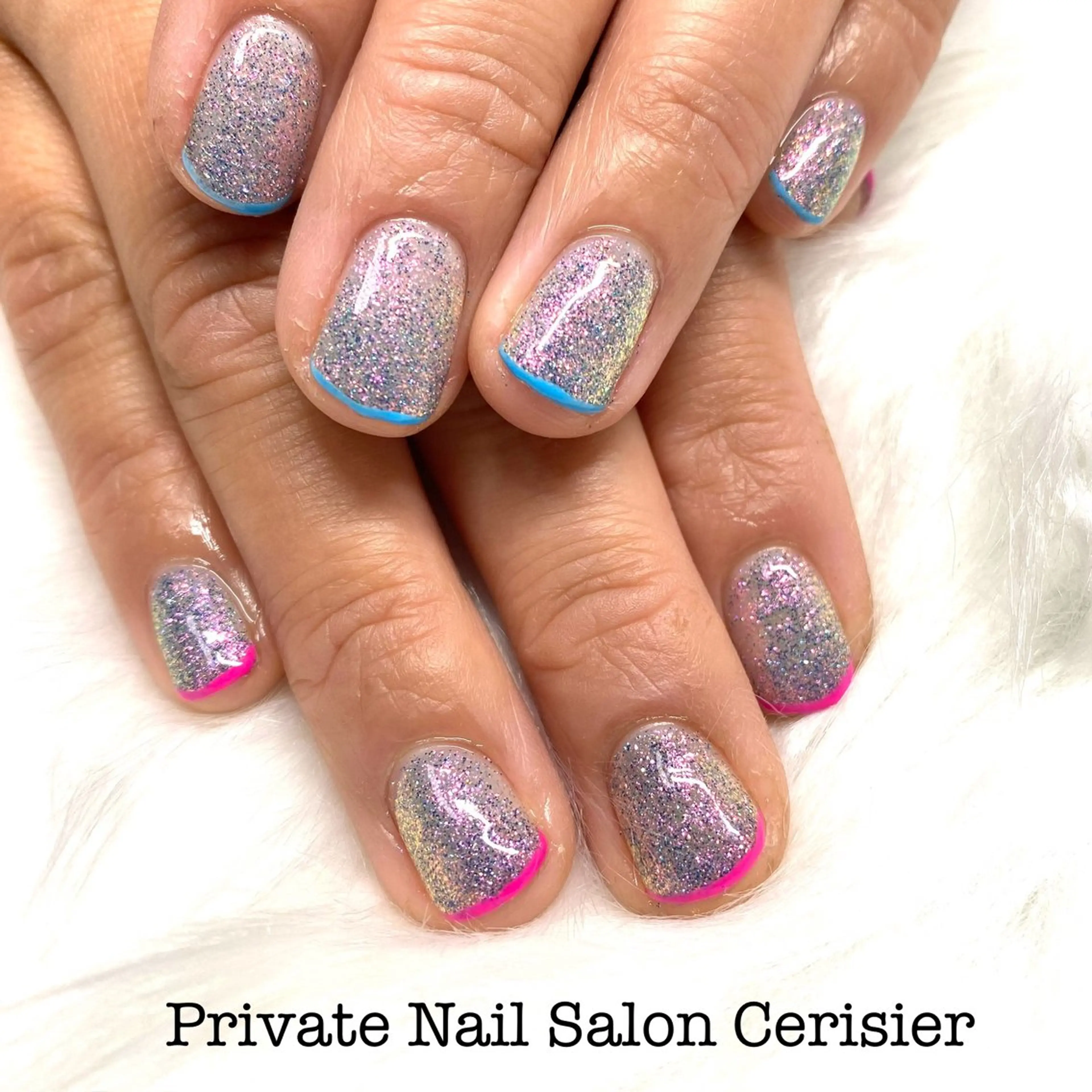 ネイル フラッシュネイル ハンドネイル Honda Kaoriのネイルデザイン