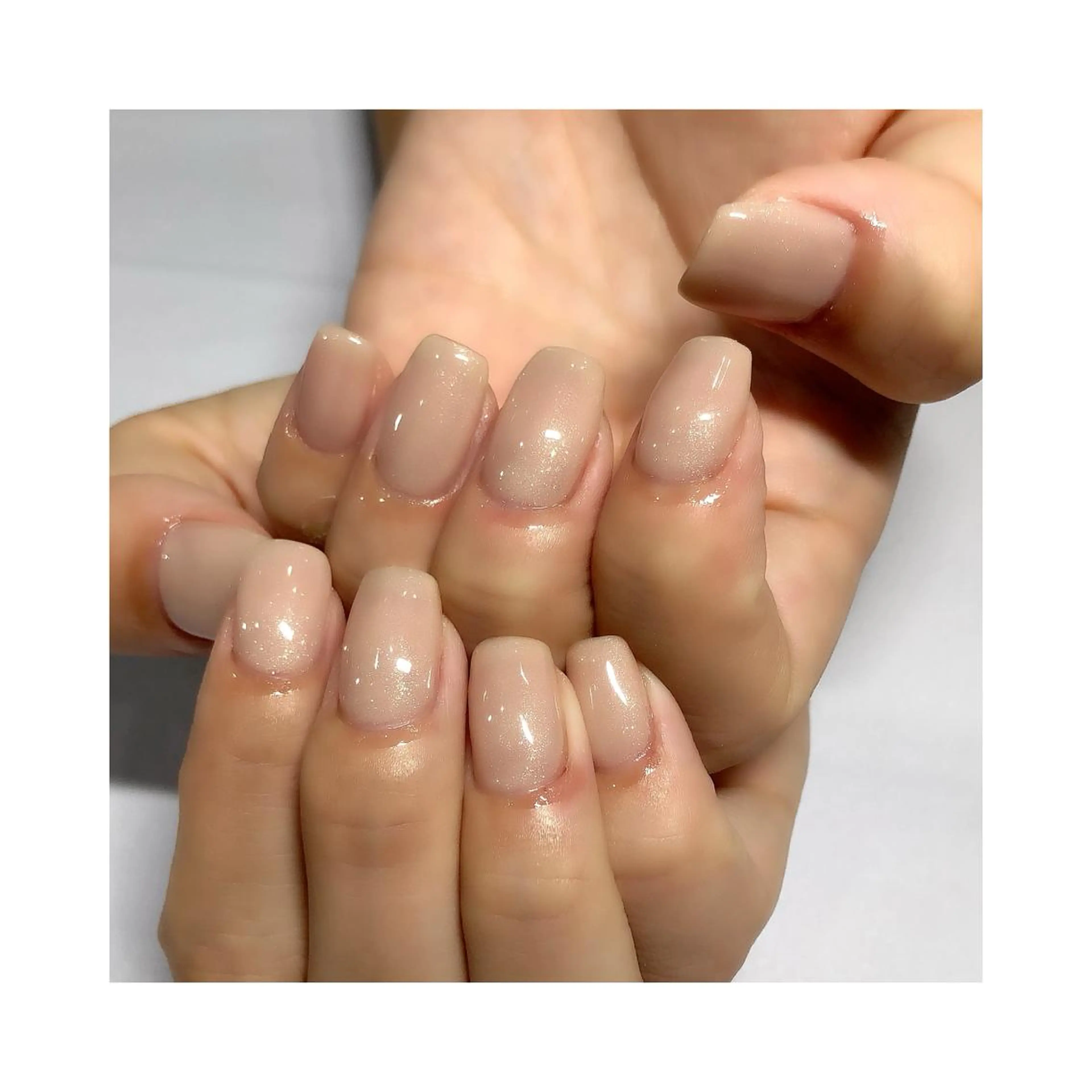 ネイル ワンカラーネイル ハンドネイル Siesta 🌹のマツエク・マツパデザイン