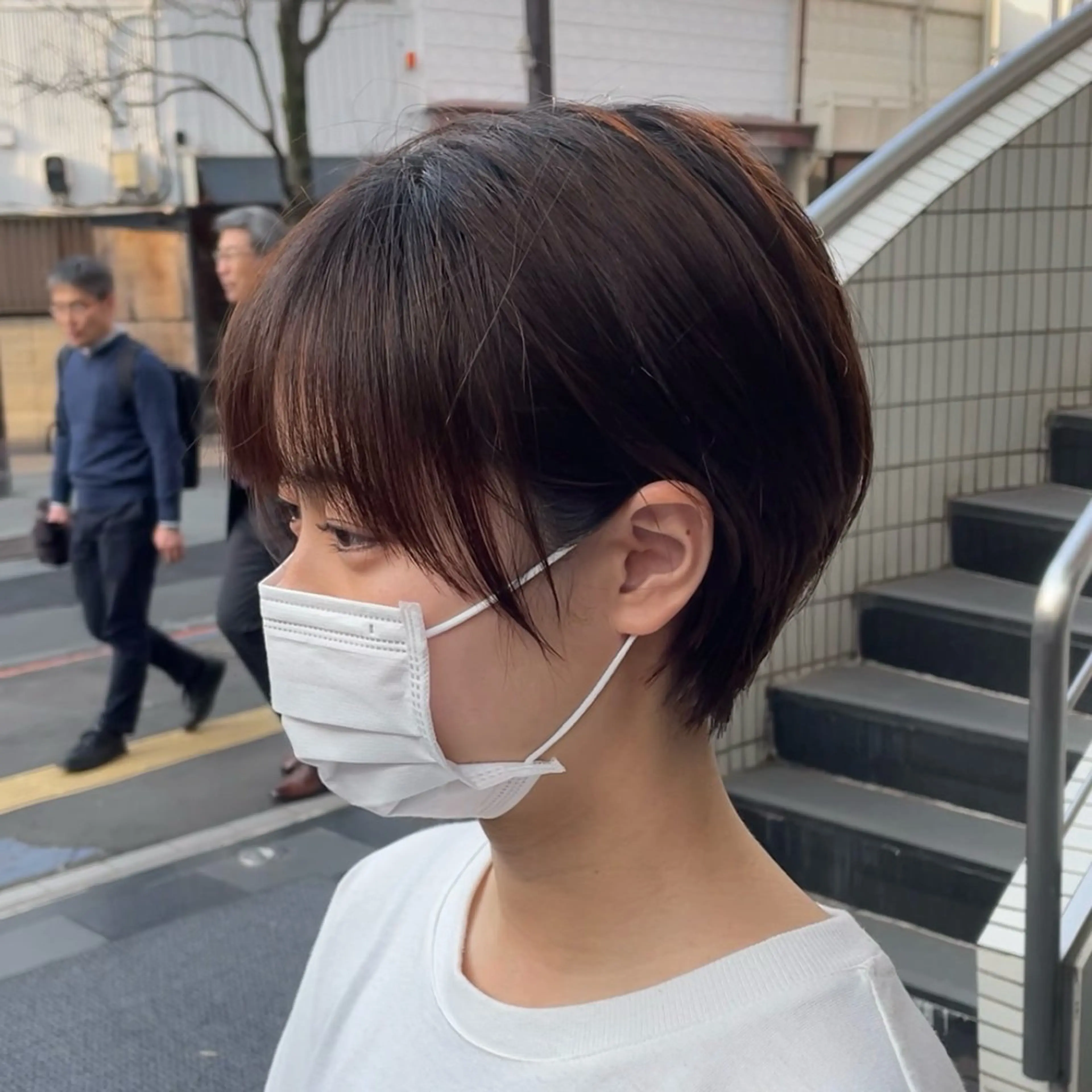 ショート カラー 古指 匠巳のヘアスタイル