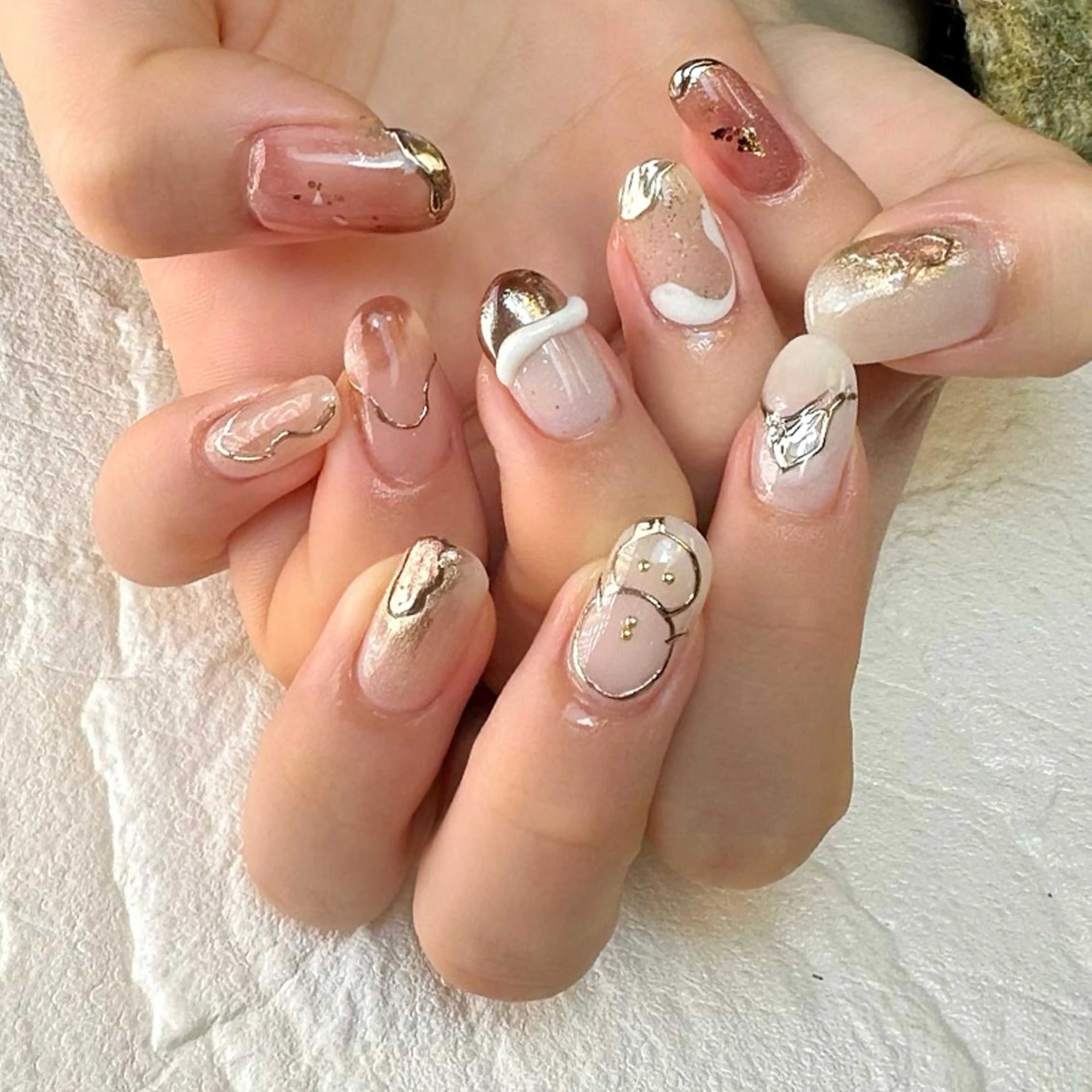 ネイル ニュアンスネイル ハンドネイル Nail ameria megu所属・ameria meguのネイルデザイン
