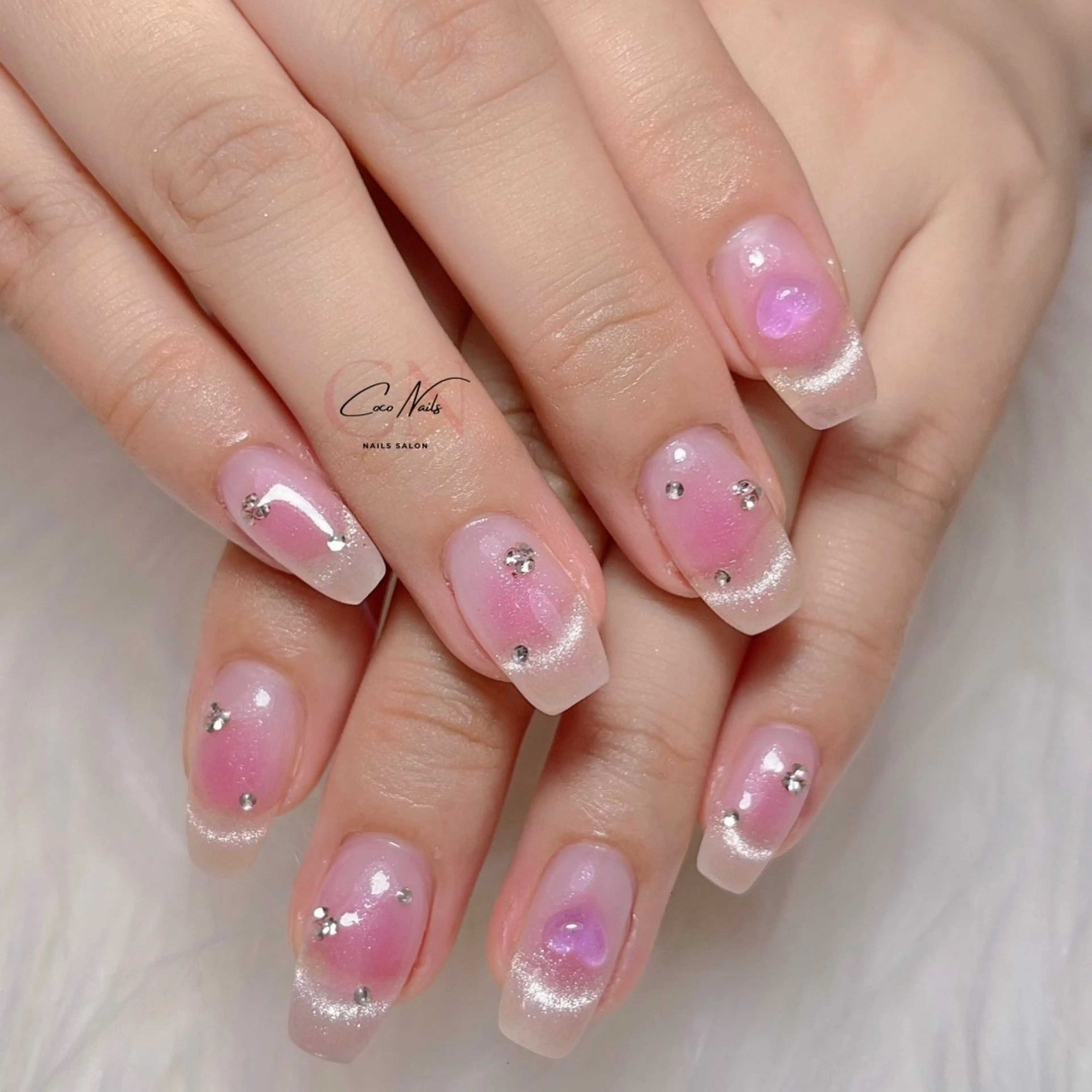 【自爪】　チークネイル　OR  マグネットグラ　¥7980→¥6980の写真