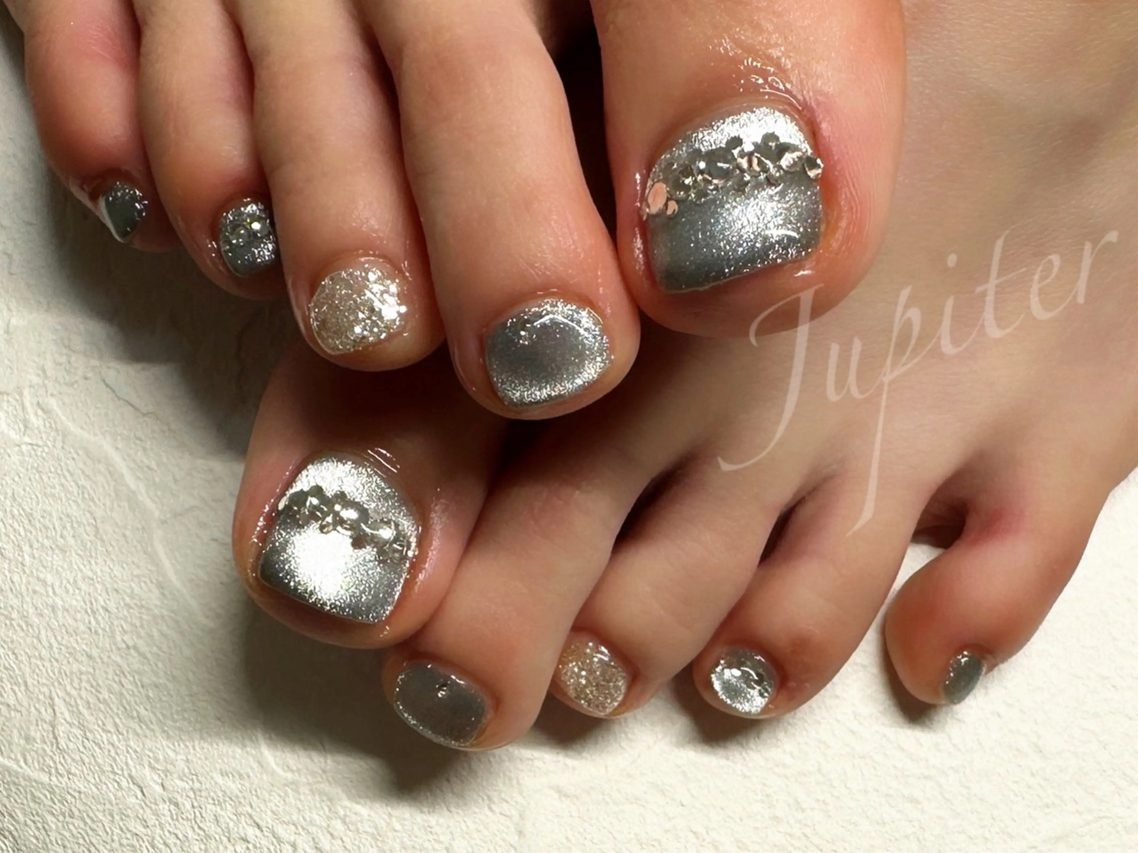 ネイル フットネイル Jupiter所属・Jupiter Toshieのネイルデザイン