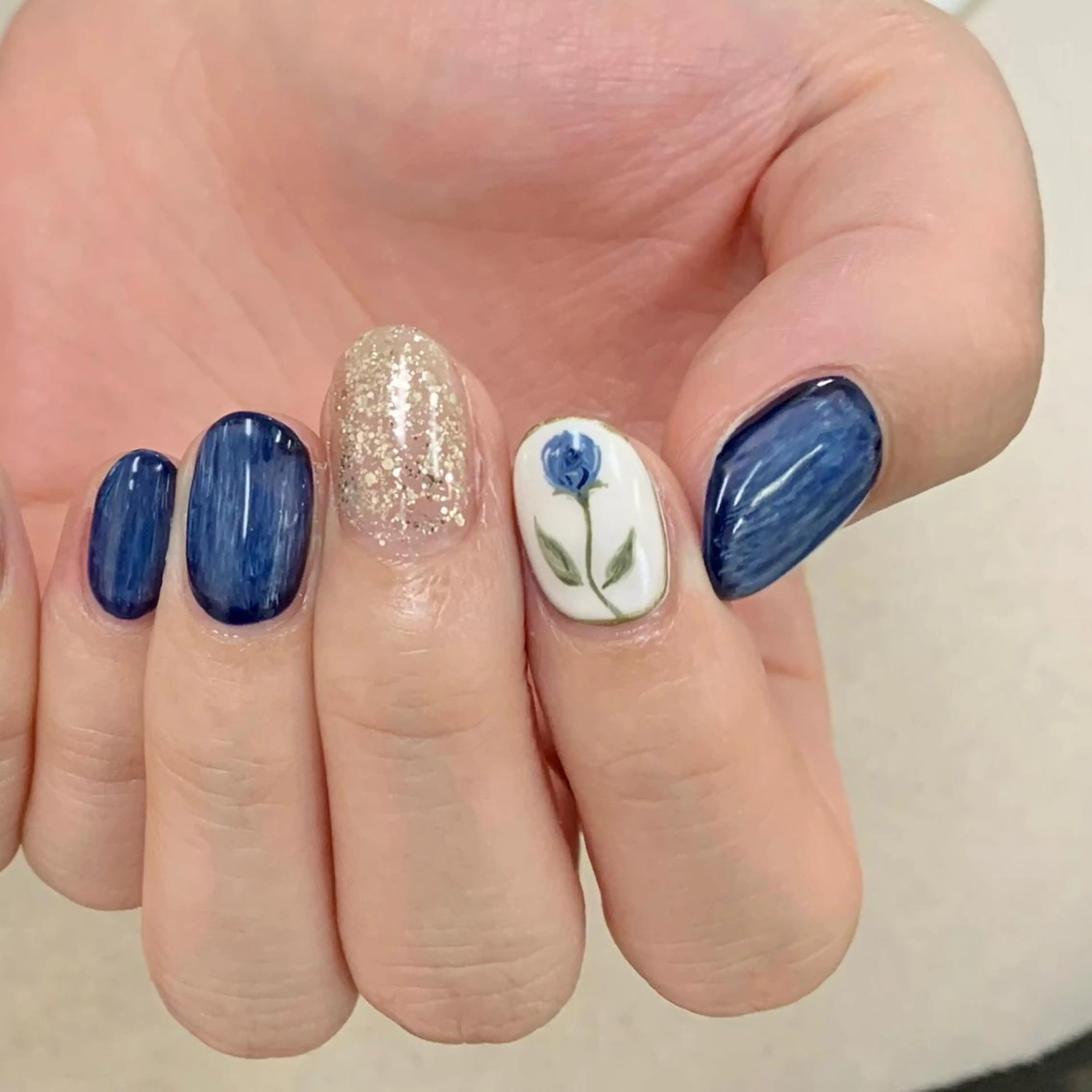 ネイル ハンドネイル アトリエ　ミモザ所属・いまむら あかりのネイルデザイン