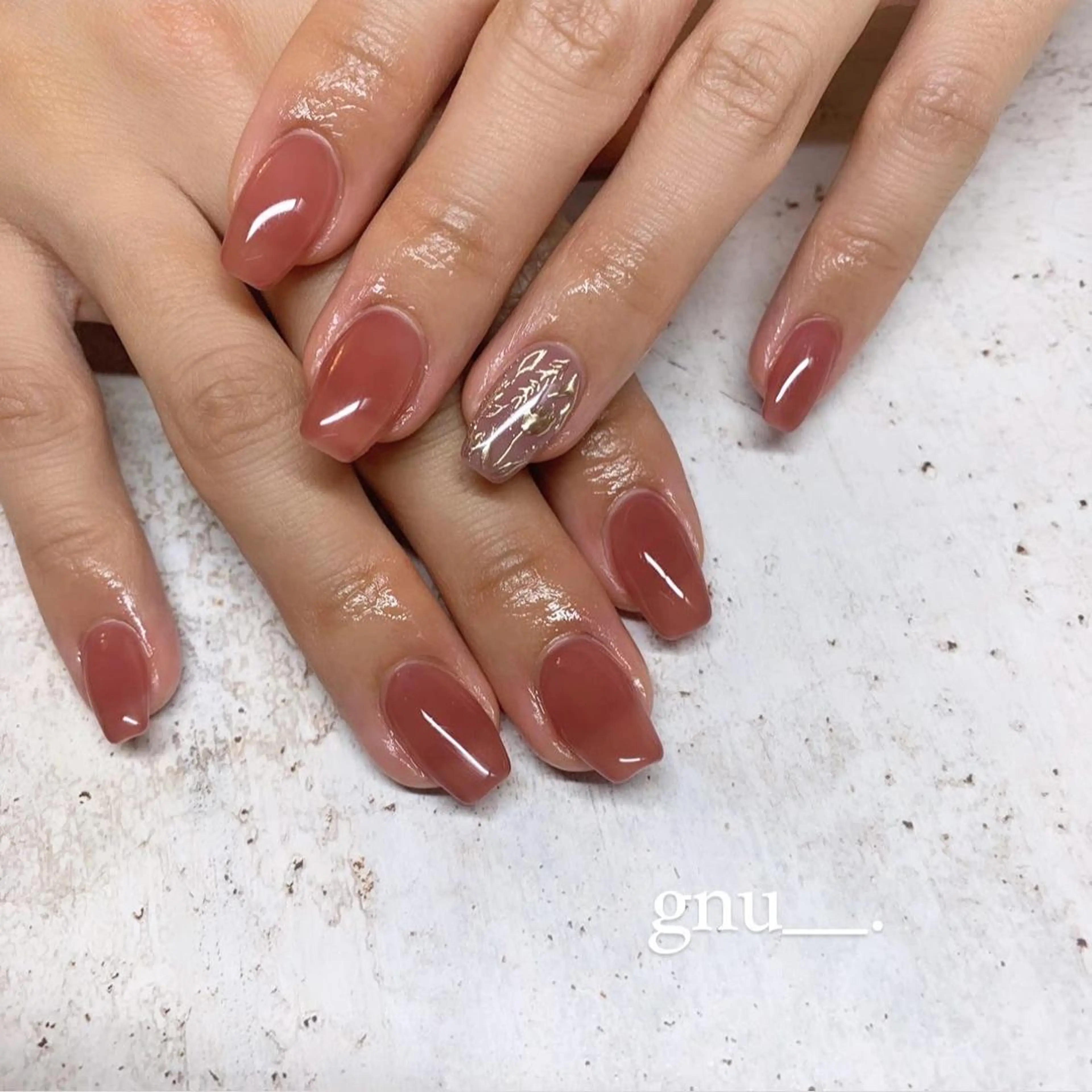 ネイル ハンドネイル gnu__. nailのネイルデザイン