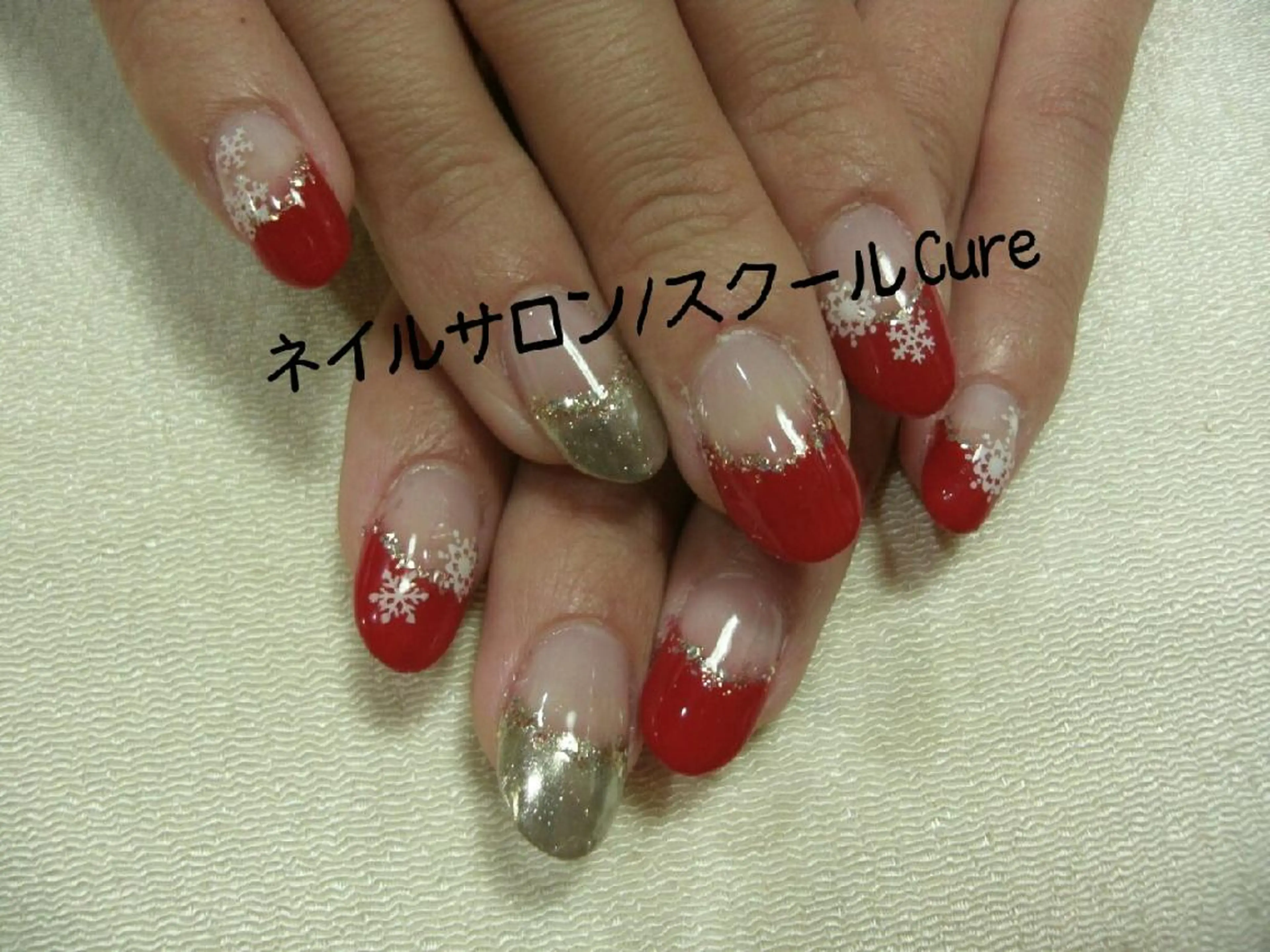 ミディアム ネイル ネイルサロン Cureのネイルデザイン