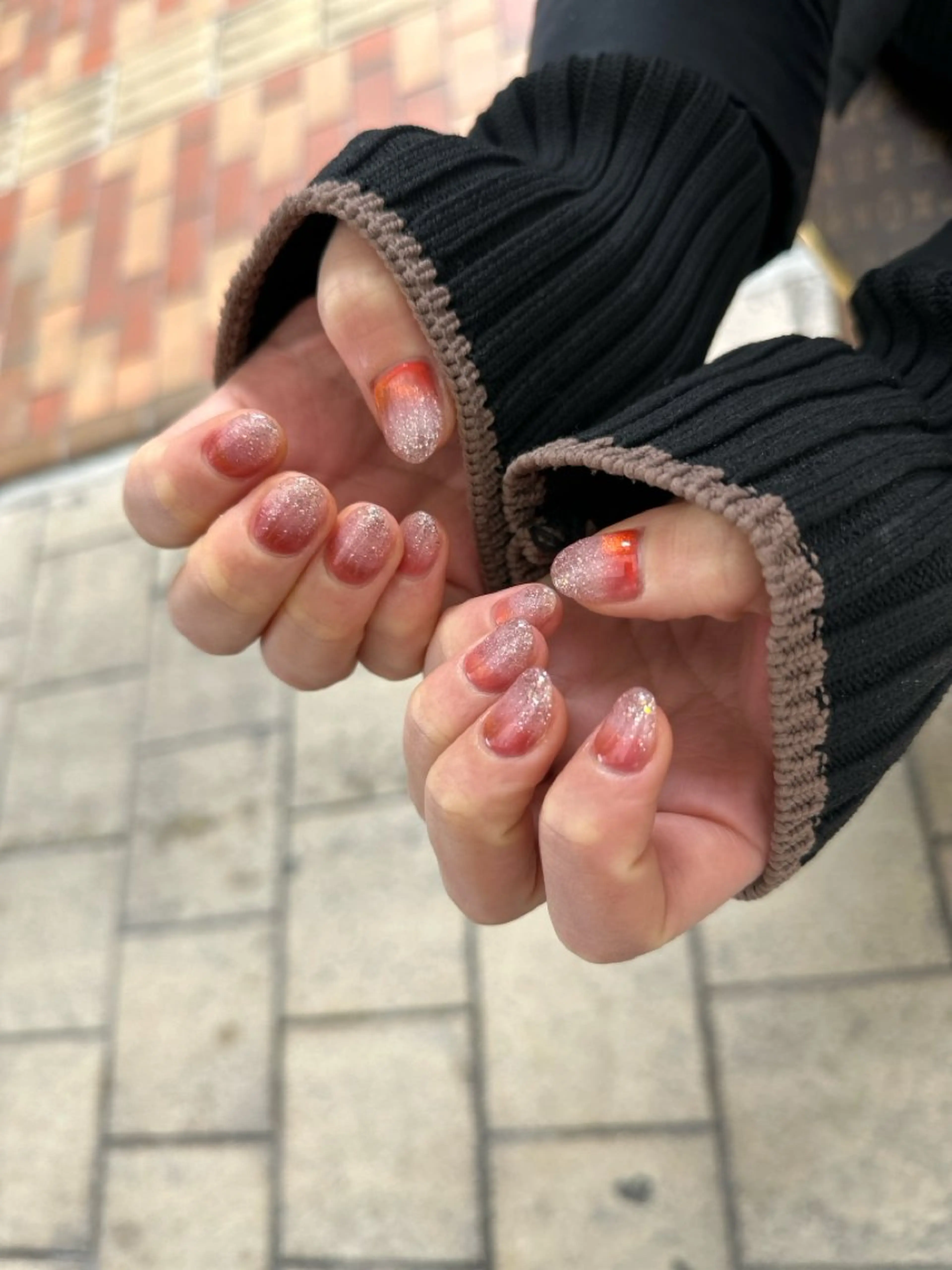 ネイル フラッシュネイル マグネットネイル ハンドネイル nail salon  ∞ mikanal ∞所属・nailsalon ∞ ﾐｶﾅﾙ ∞のネイルデザイン