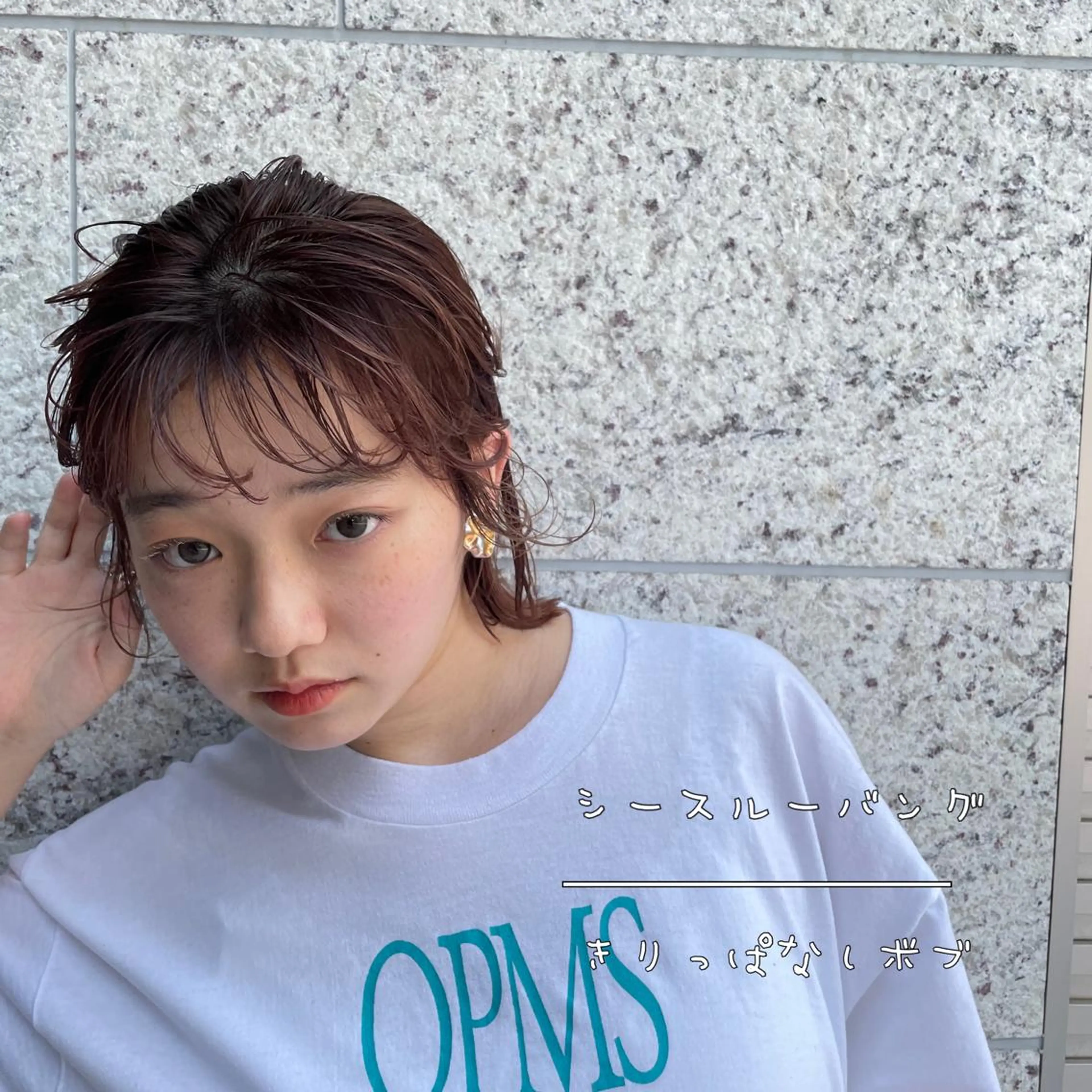 ショート カット ヘアカラー 🧸レイヤーカット 🤎店長anju🪽のヘアスタイル