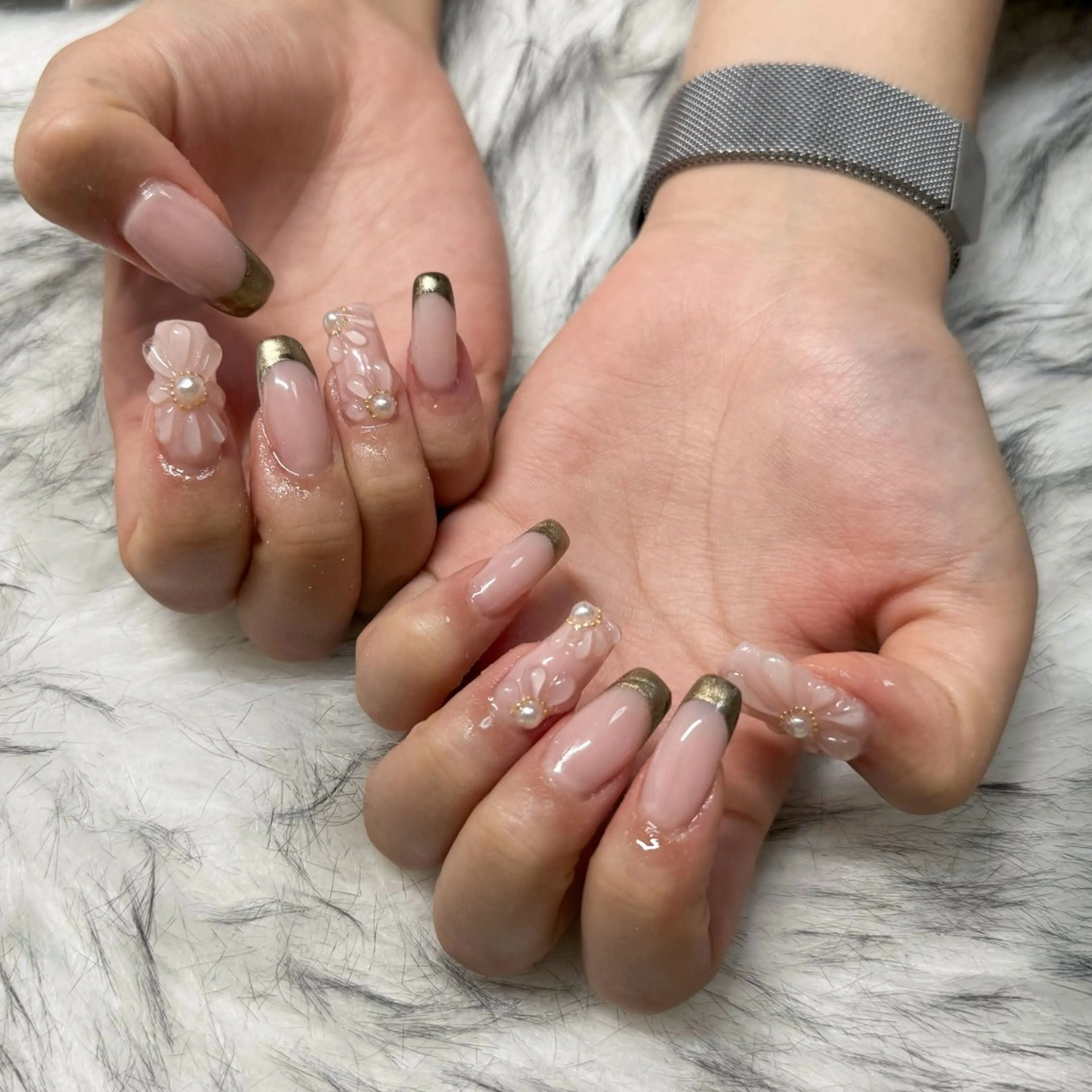 ロング ハンドネイル mao .のネイルデザイン