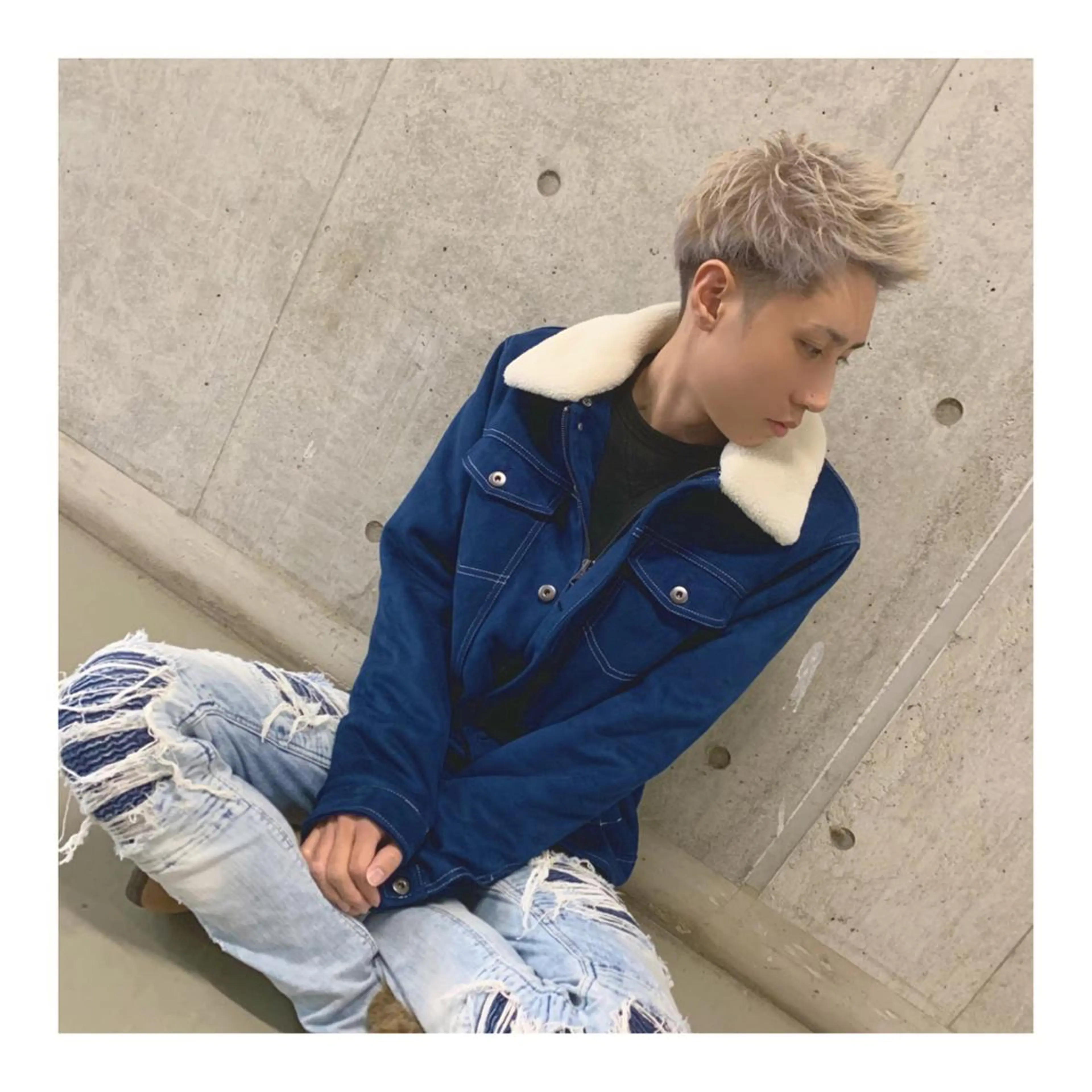 ショート カラー メンズ ange☞ soutaのヘアスタイル