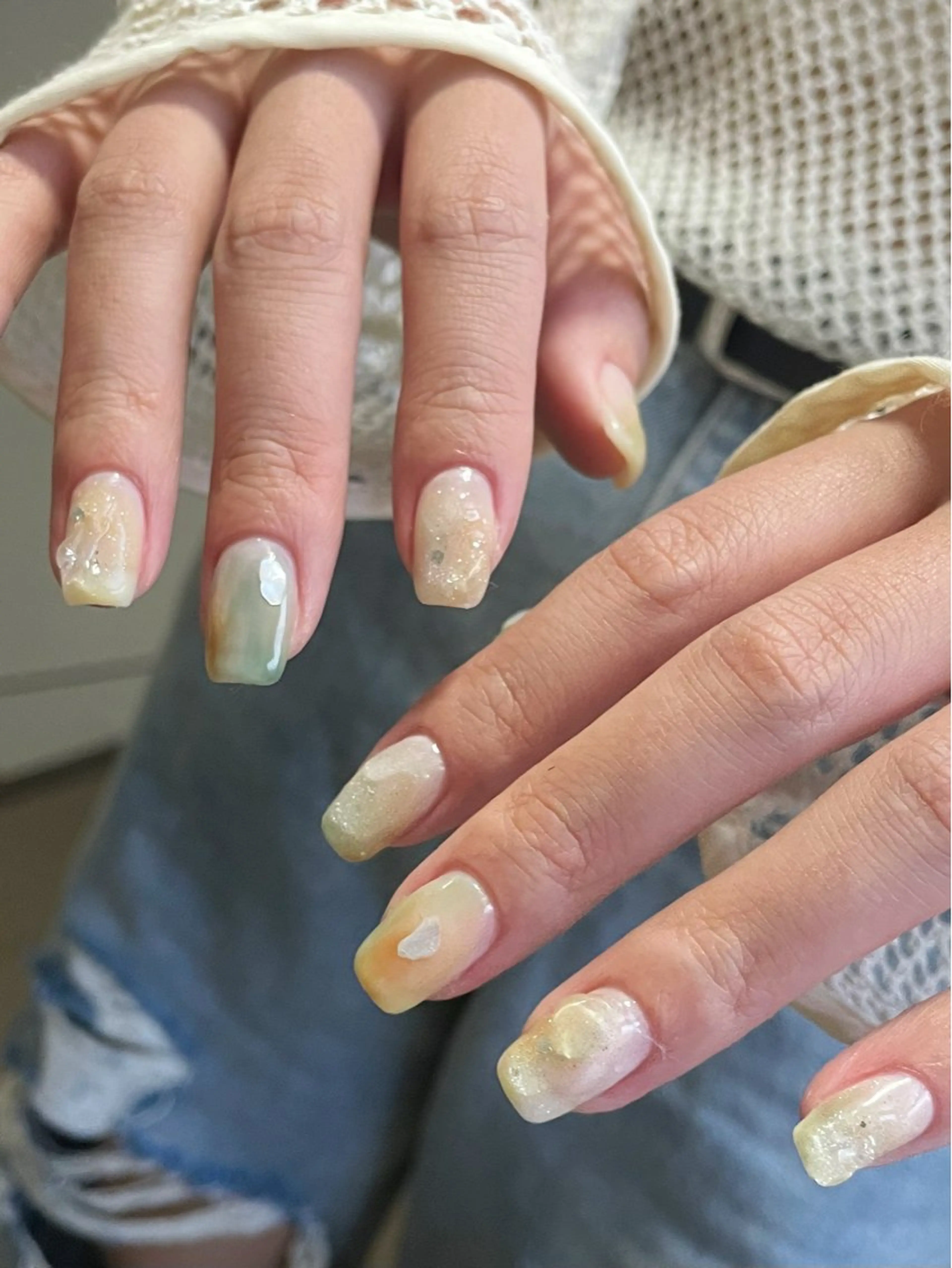 ネイル ニュアンスネイル F room 表参道のネイルデザイン