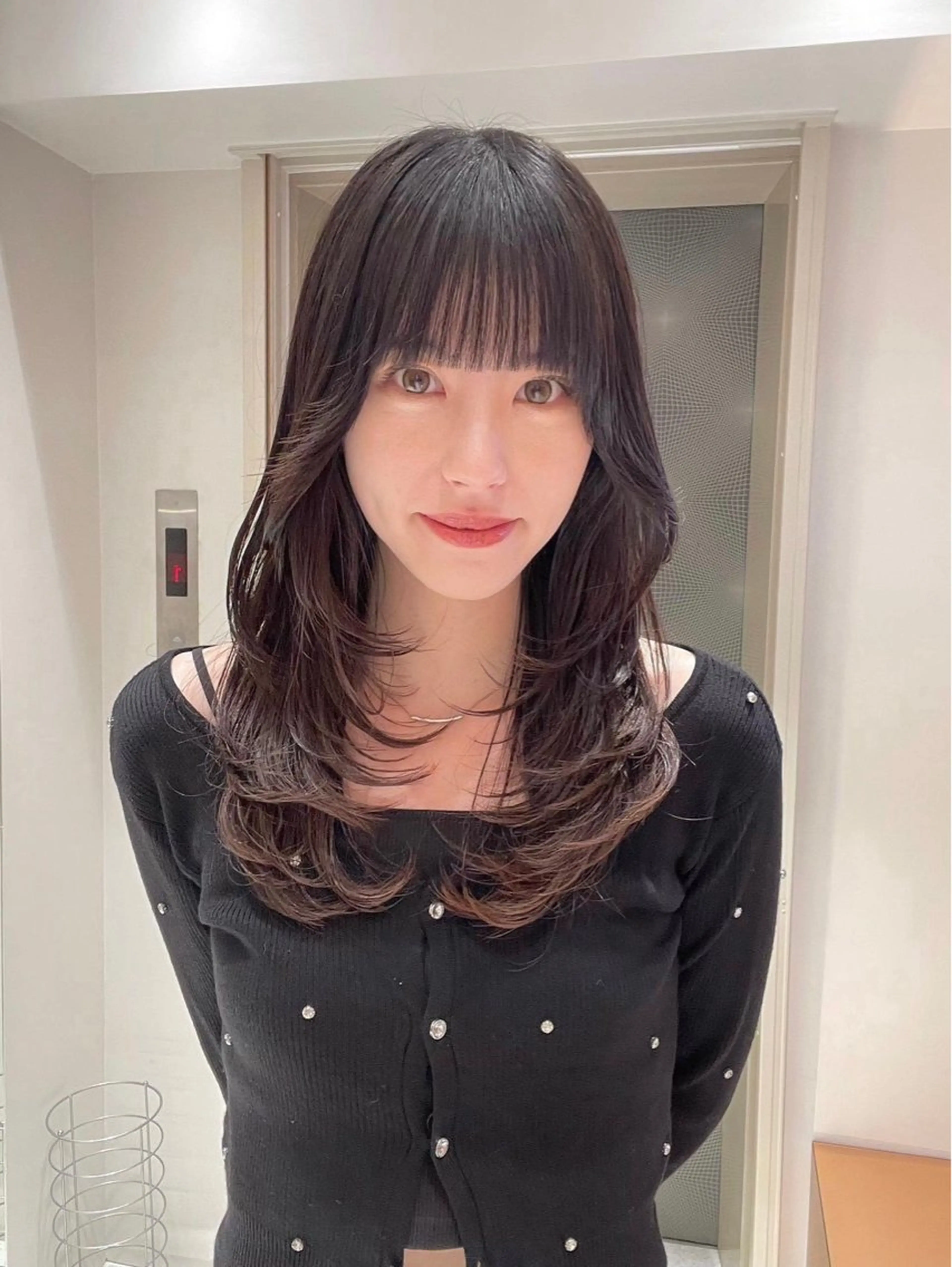 セミロング カラー Lond Cheri 仙台所属・💎 saki🪽のヘアスタイル