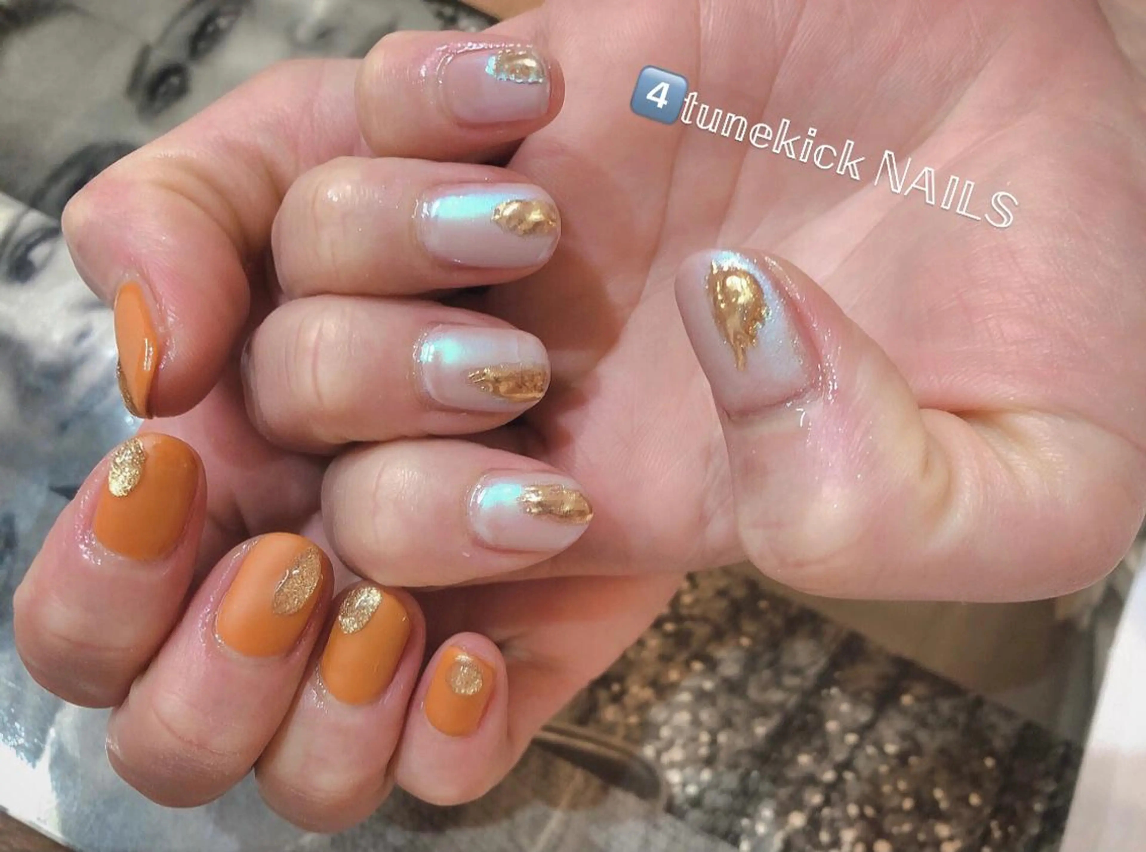 ネイル ニュアンスネイル 4tunekick NAILS(フォーチュンキックネイルズ)所属・光森 淳子のネイルデザイン
