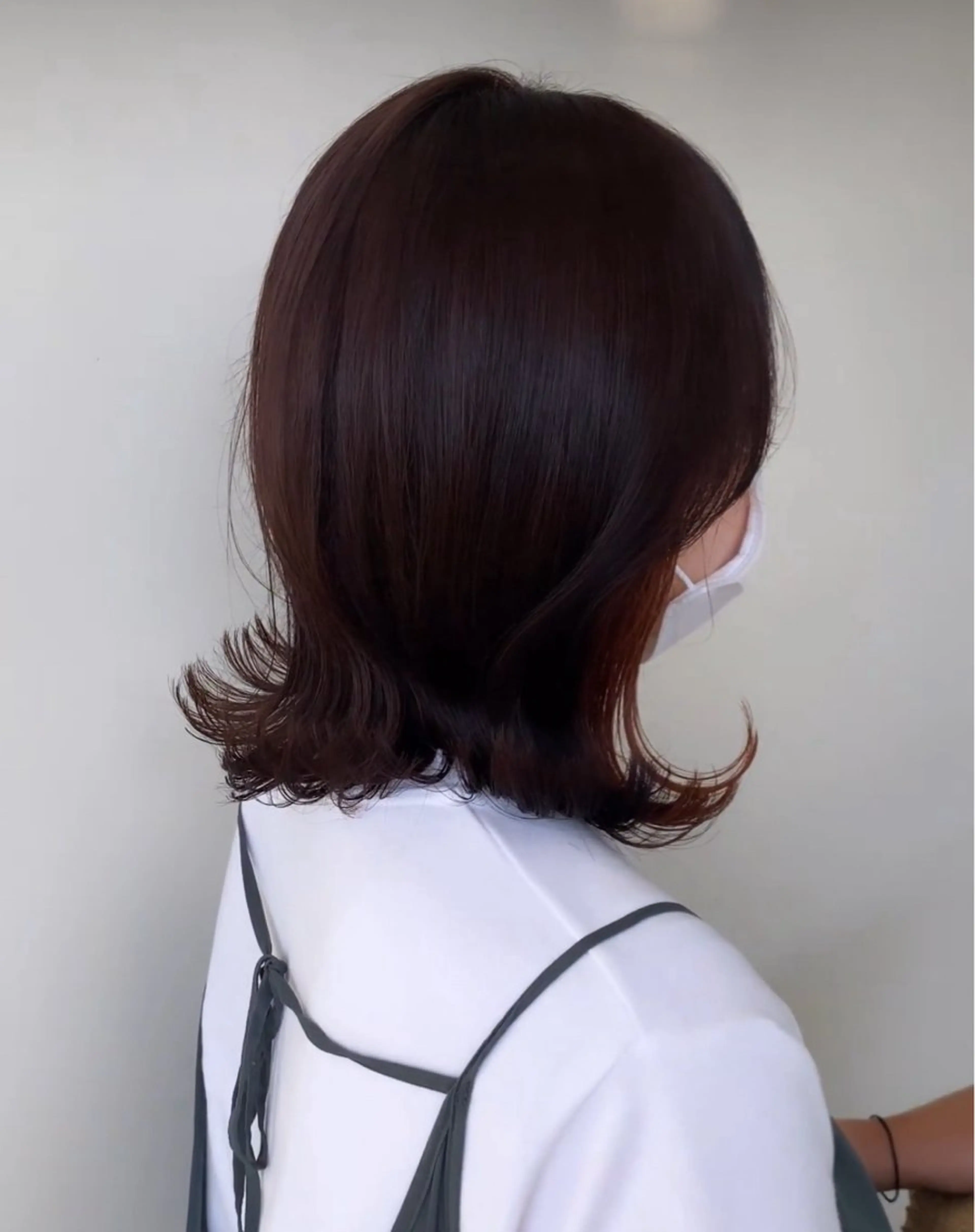 セミロング カラー カット ヘアカラー トリートメント Happiness王寺店所属・ボブ、韓国特化型 ✨中野悠のヘアスタイル