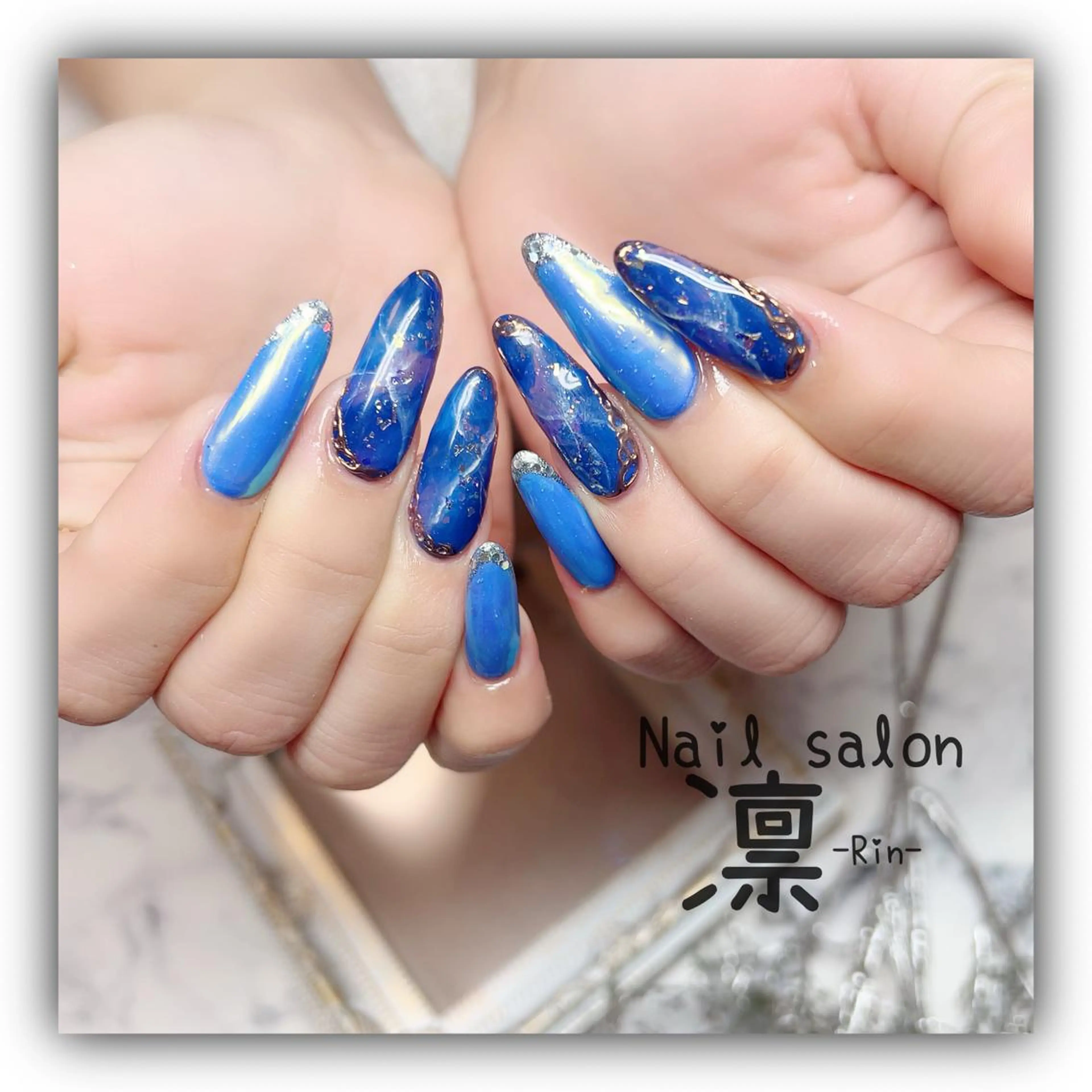 ネイル スカルプネイル ハンドネイル private salon凛のネイルデザイン