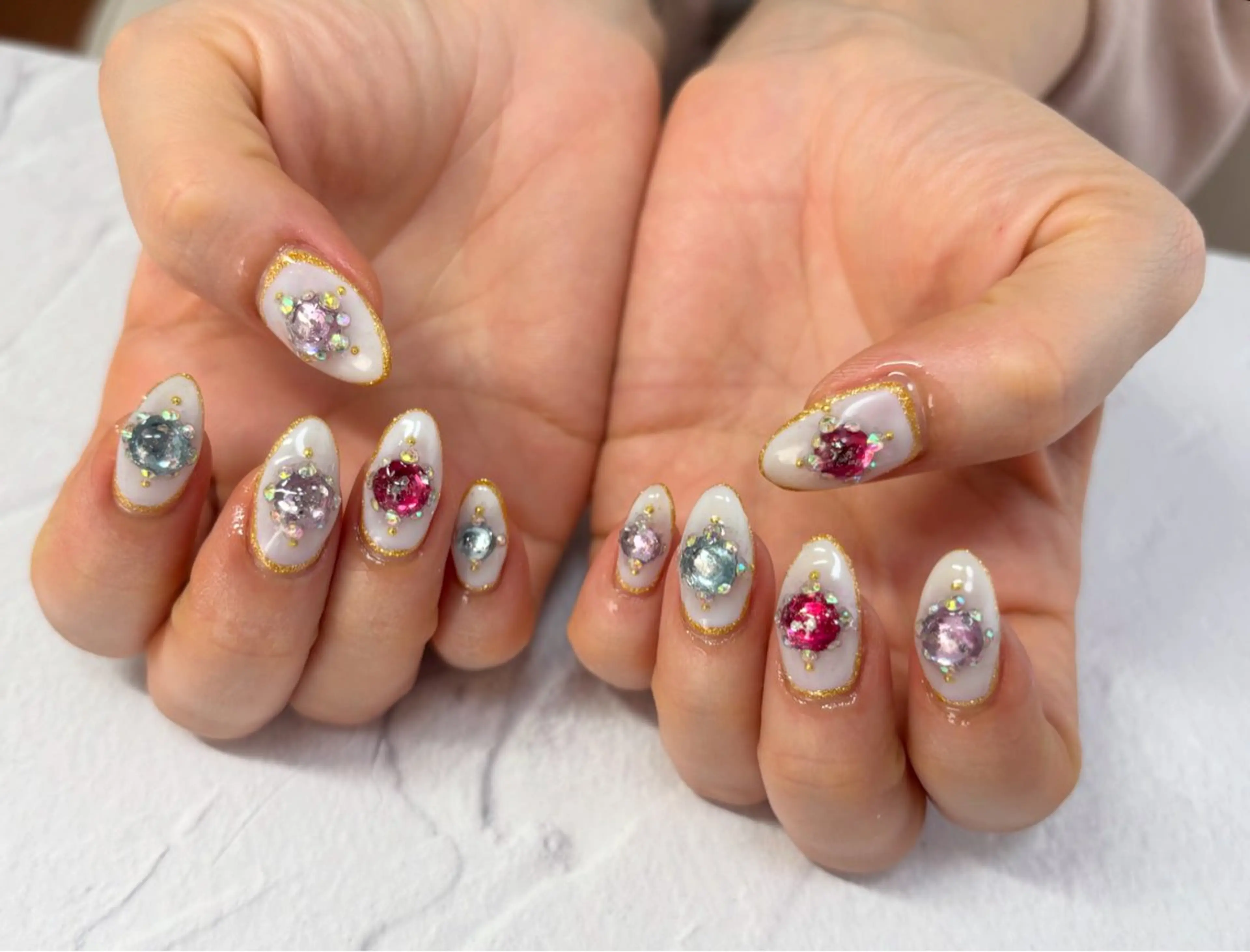 ネイル 愛川町 あんすりうむのネイルデザイン