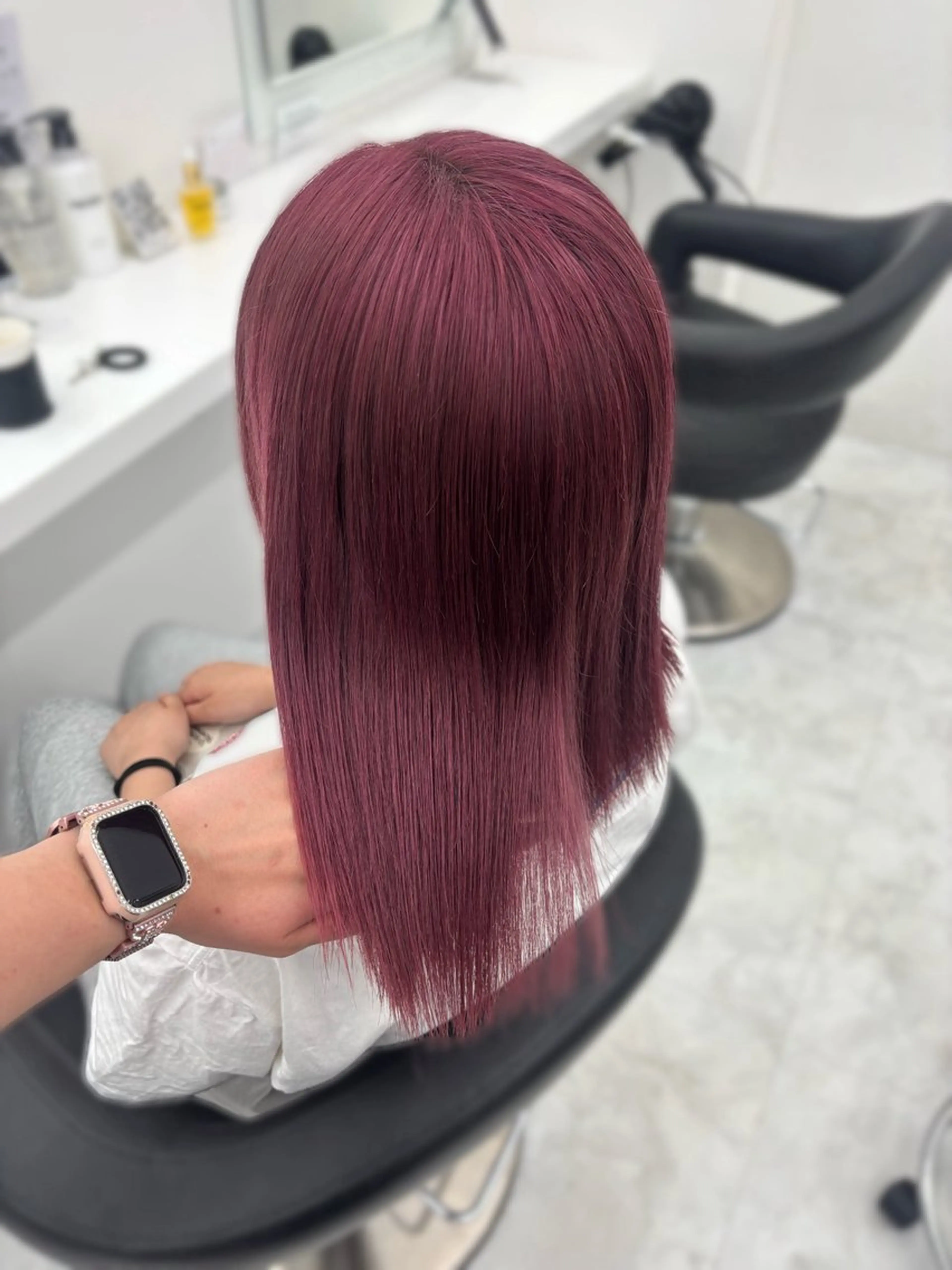 カラー かわいい艶髪🤍 れいな🤍のヘアスタイル