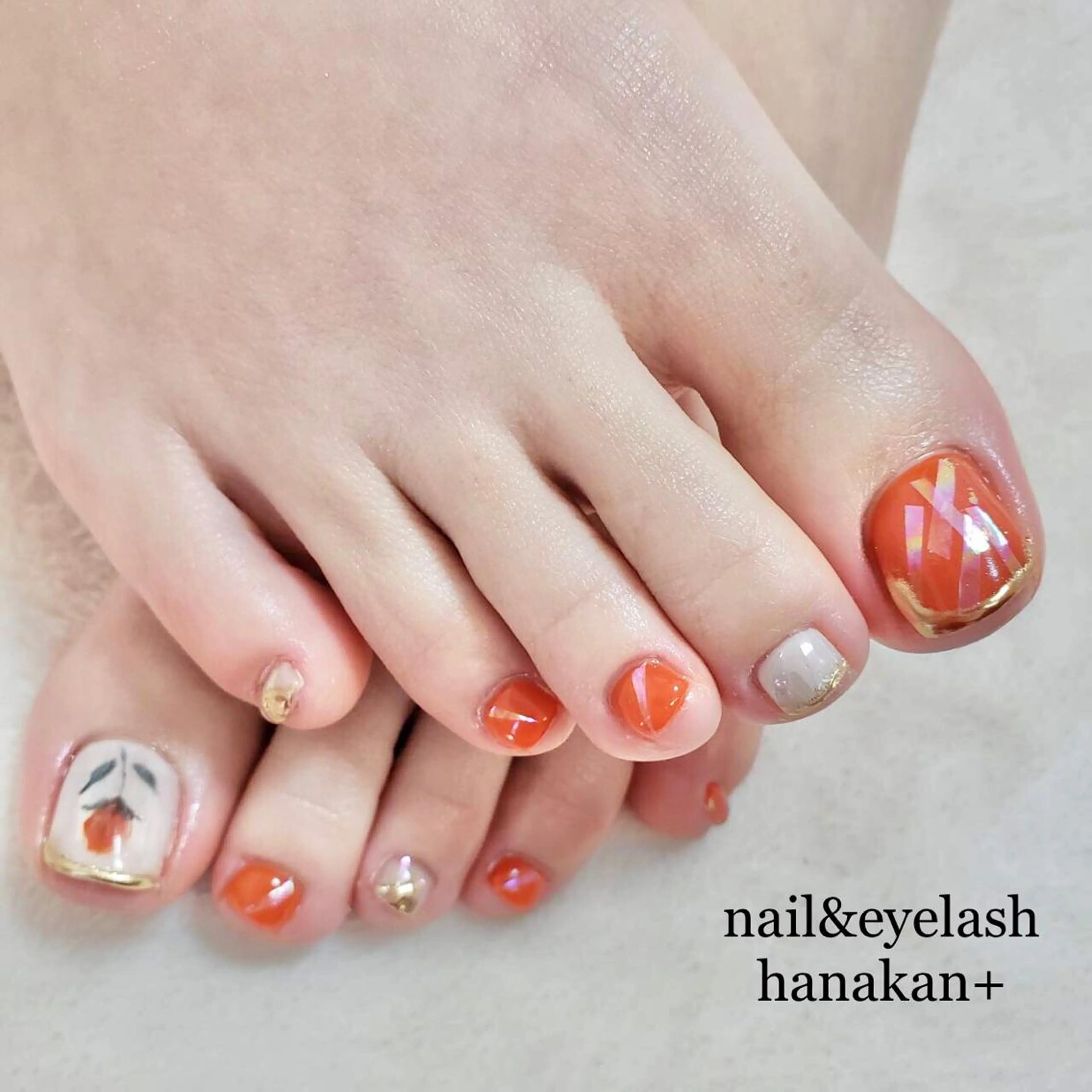 ネイル フットネイル S Fumiのネイルデザイン