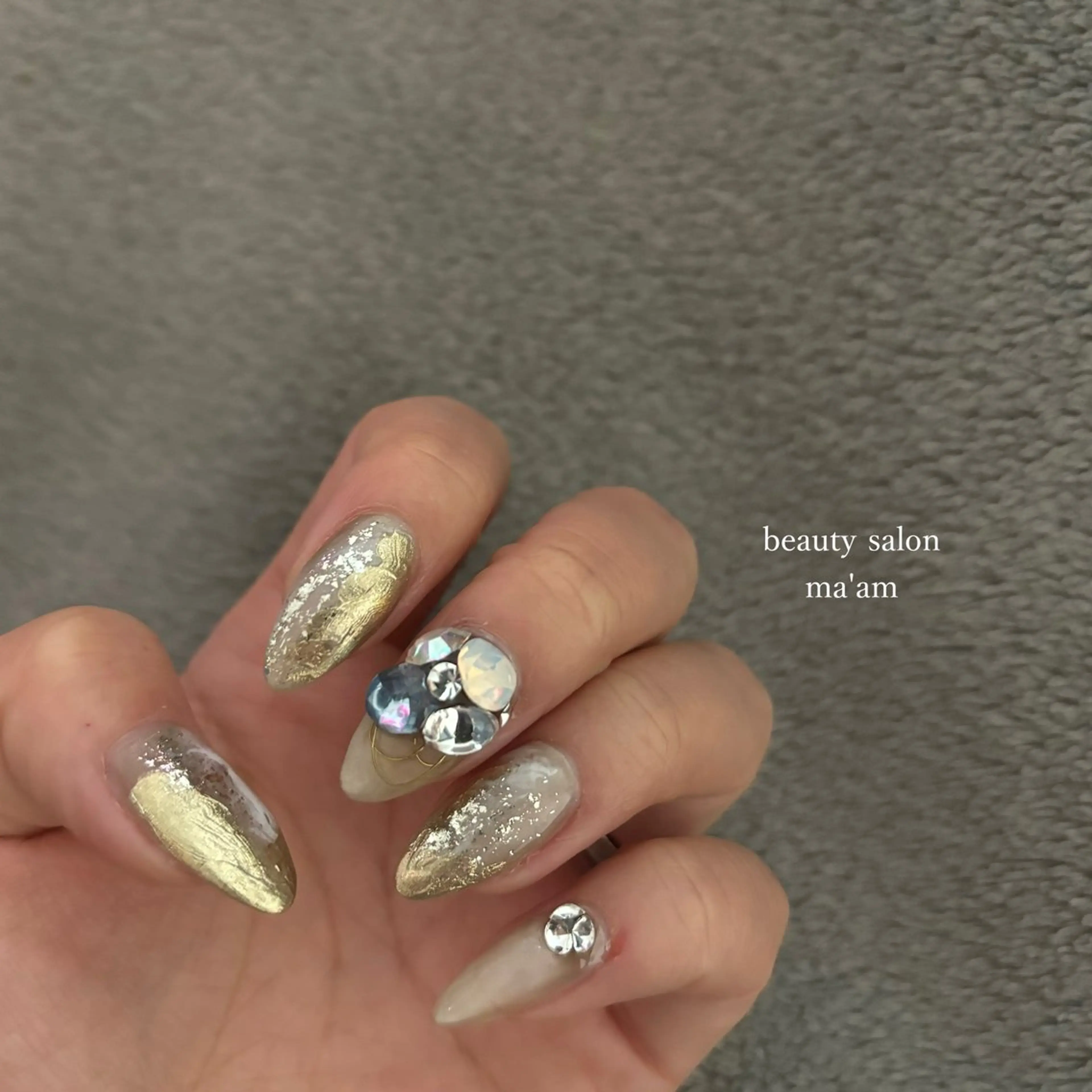 ネイル ハンドネイル beauty salon ma'am所属・chihiro 小路ネイルのネイルデザイン