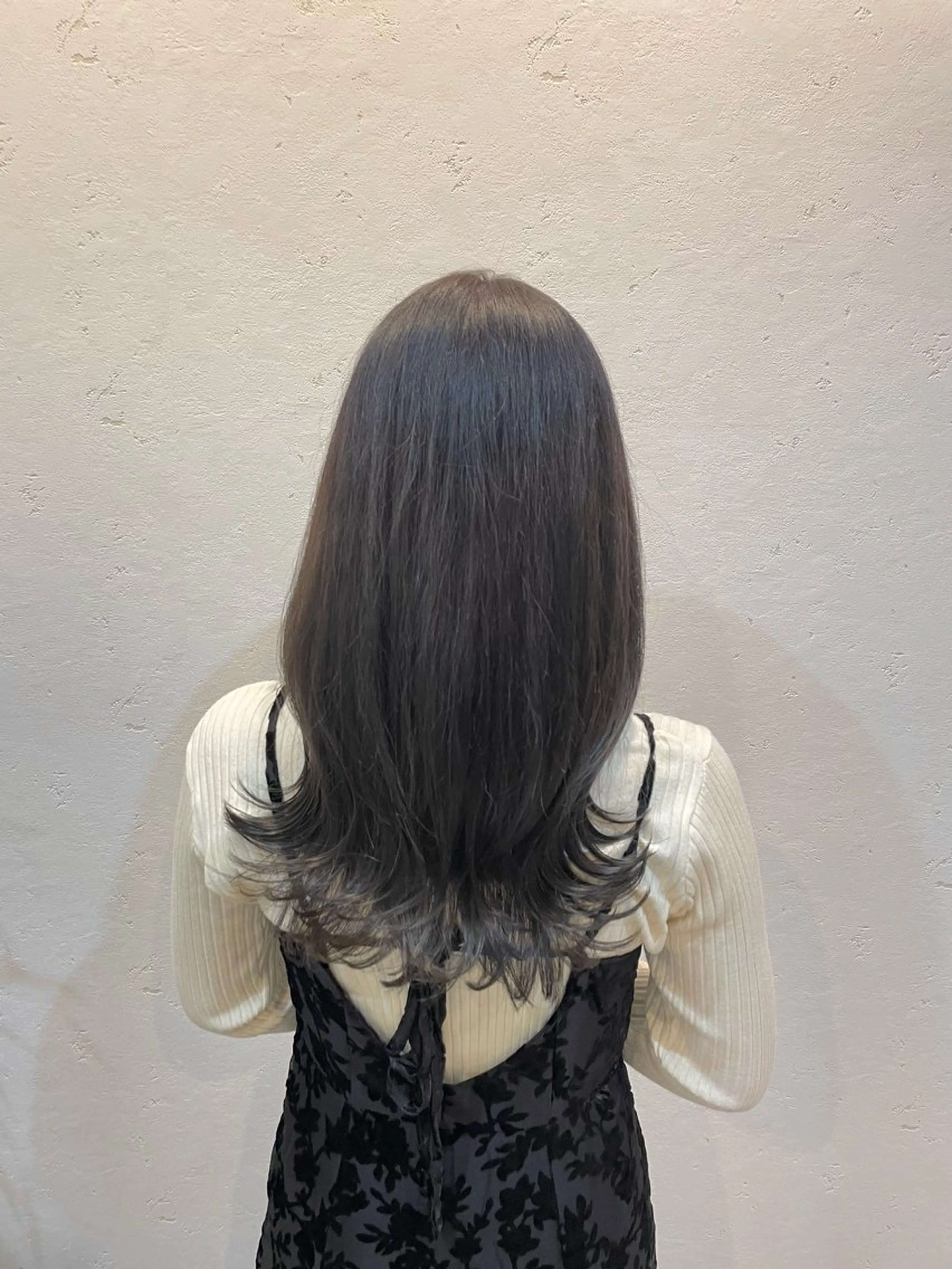 ミディアム カラー ブラウンカラー チョコレートブラウン グレージュ ニュアンスカラー🫧 加納のヘアスタイル