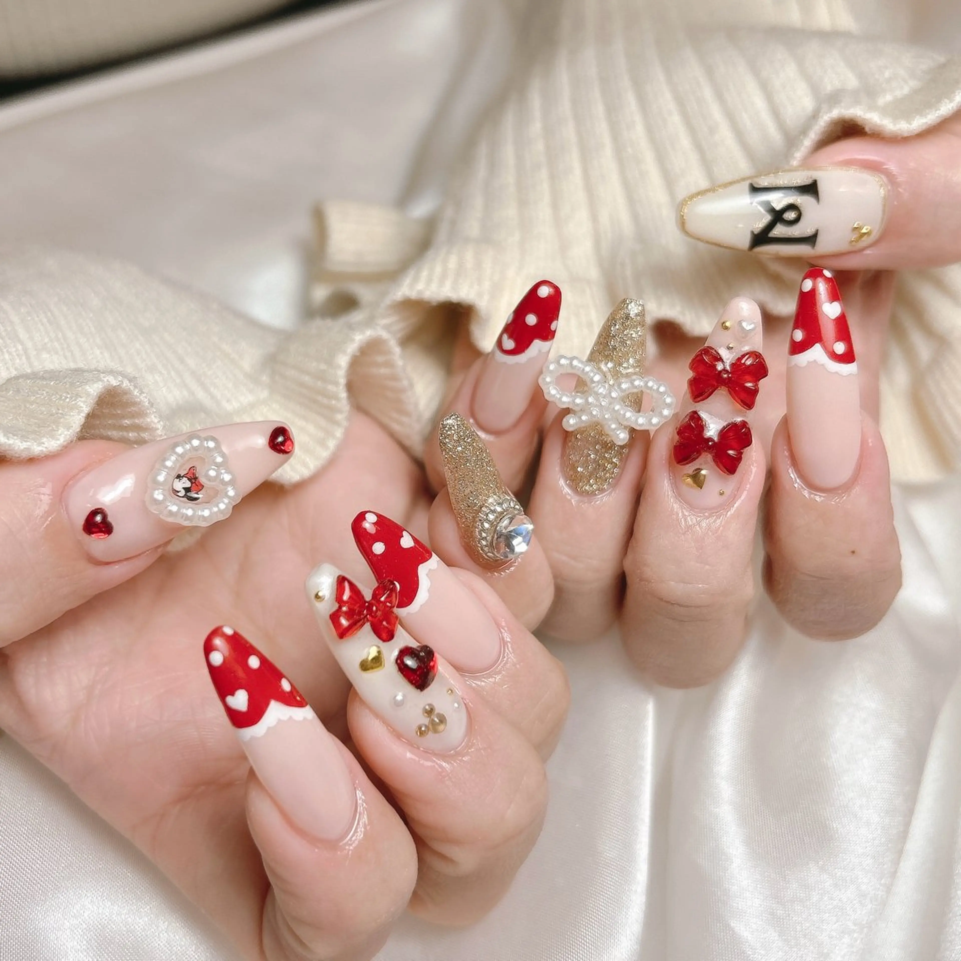 ネイル ハンドネイル junna のぞいてねのネイルデザイン