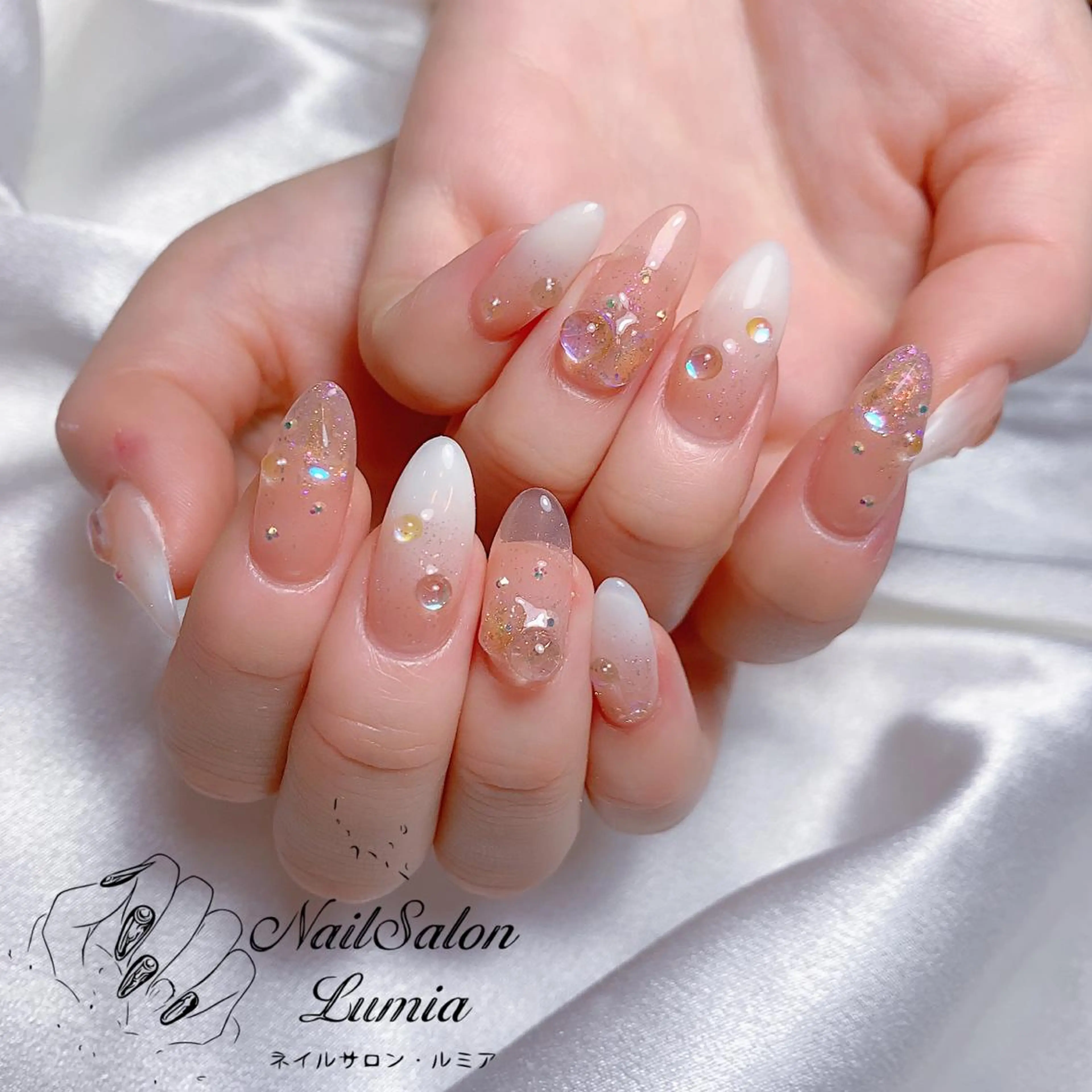 ネイル ハンドネイル ネイルサロン ルミア Lumia 店長のネイルデザイン