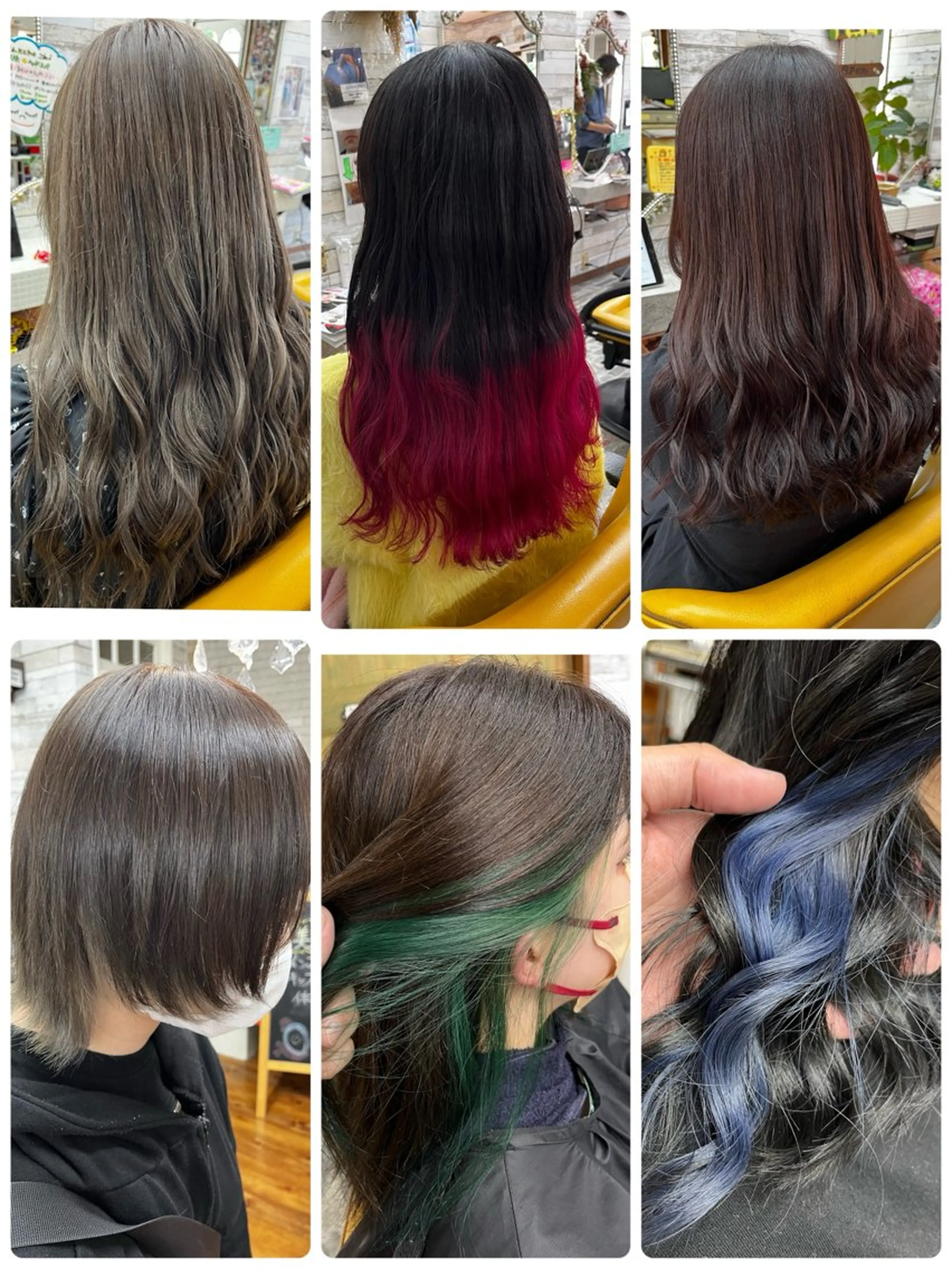 カラー デザインカラー 美容室スージーズ所属・大坪 拓斗のヘアスタイル