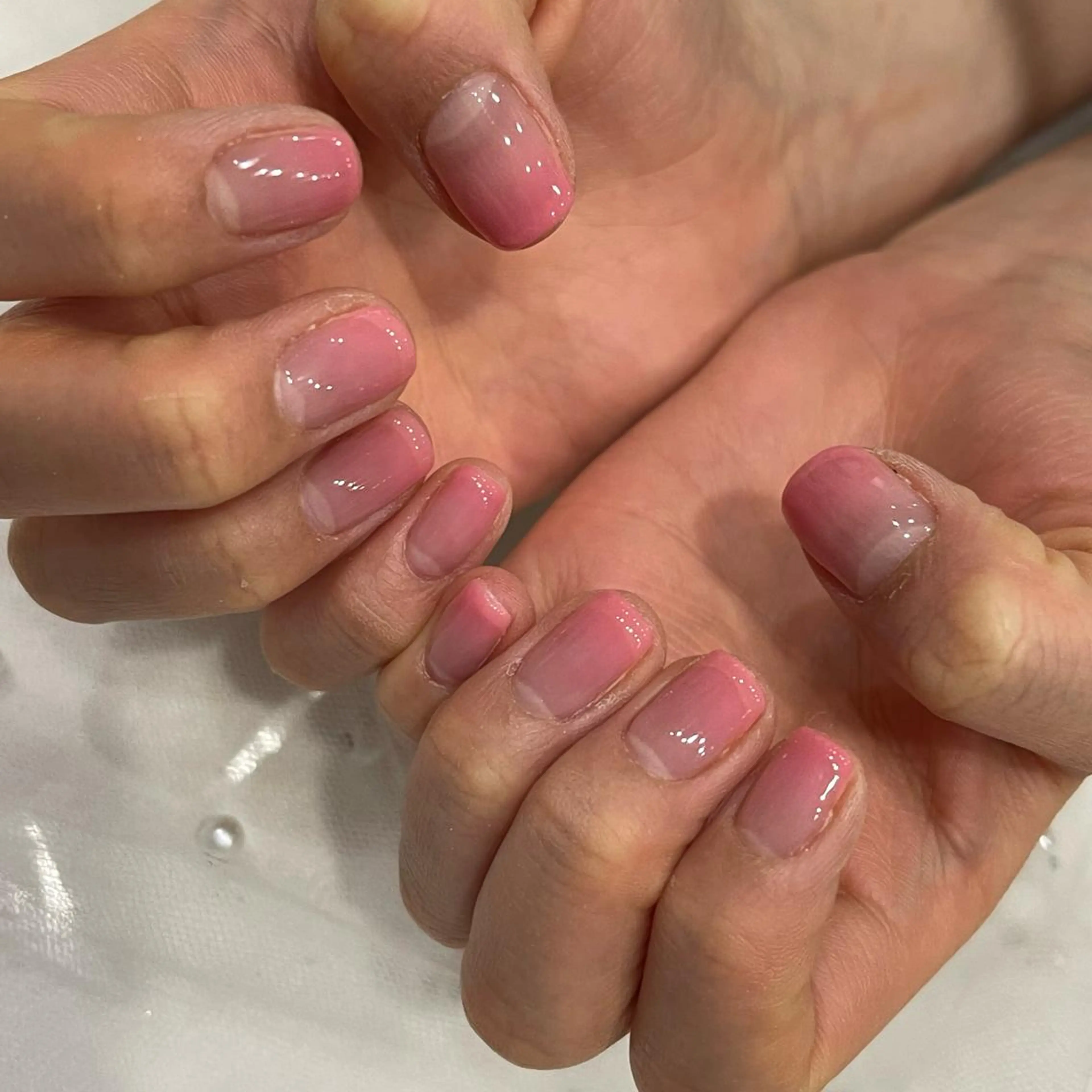 ネイル グラデーション Wish Nail 名古屋店所属・Wish Nail 恒川のネイルデザイン