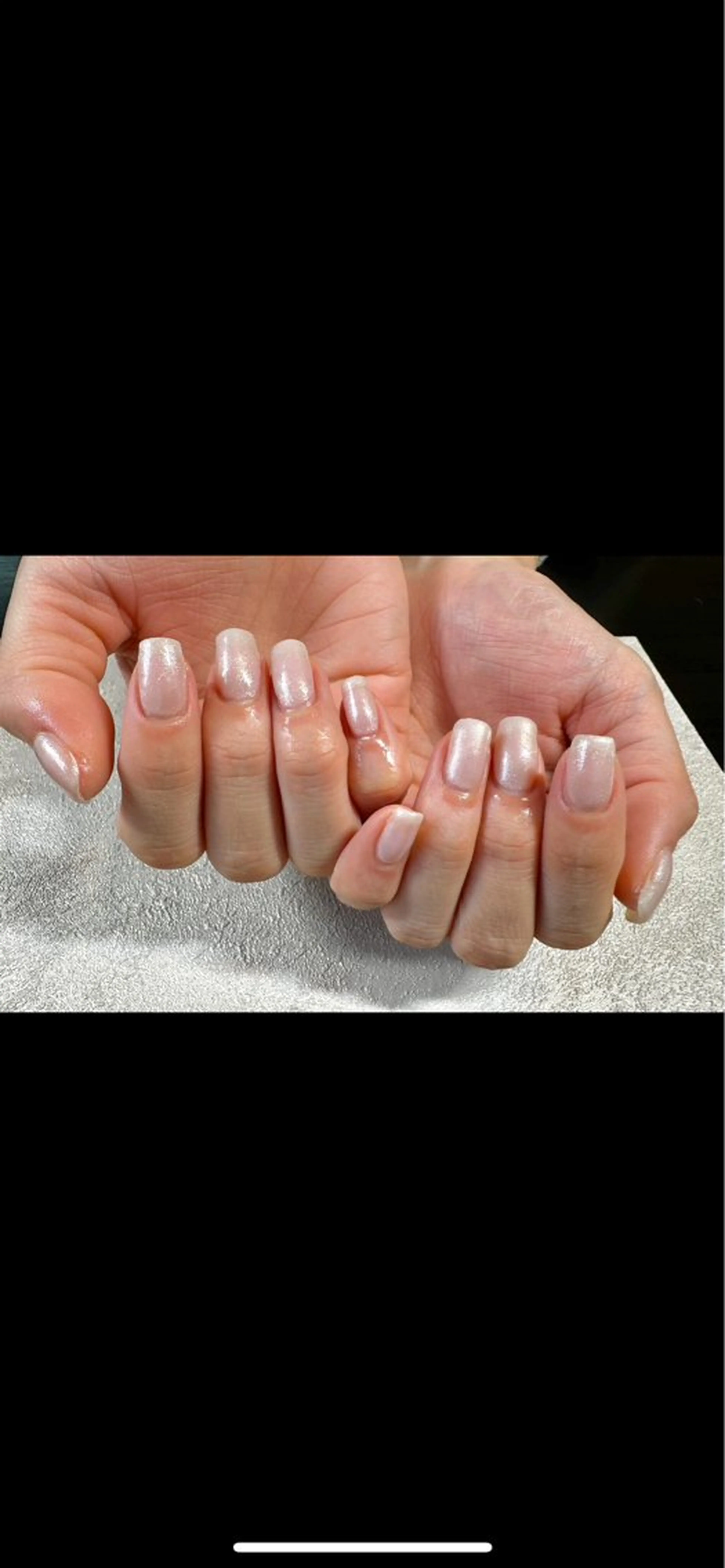 ネイル ラメ(グリッター) シンプルネイル デコパーツが得意♪ ネイル/眉毛/エステの眉毛・アイブロウイメージ