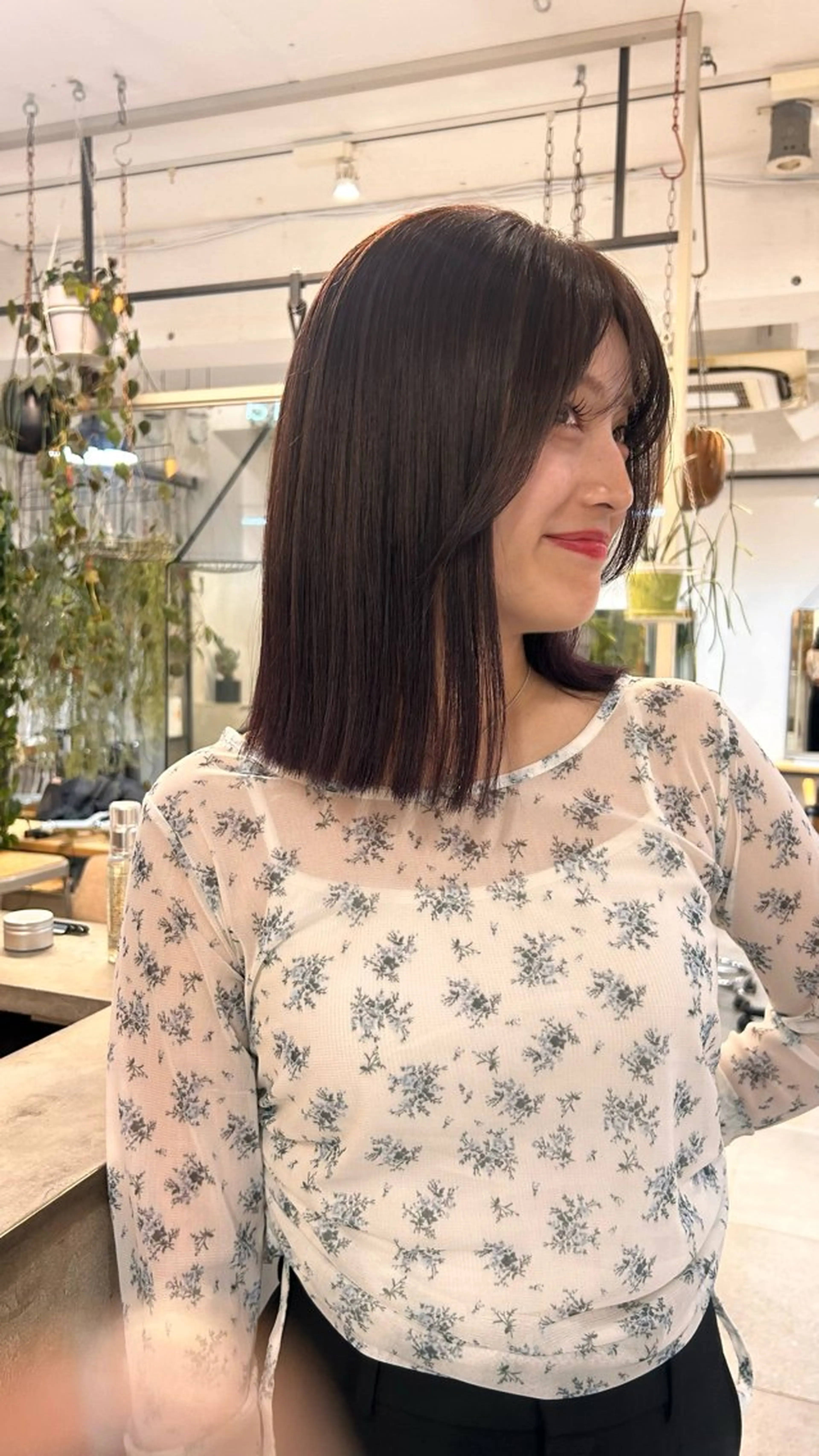 ミディアム カラー カット ヘアカラー じゅわっと暖色カラー 🍊Moemiのヘアスタイル