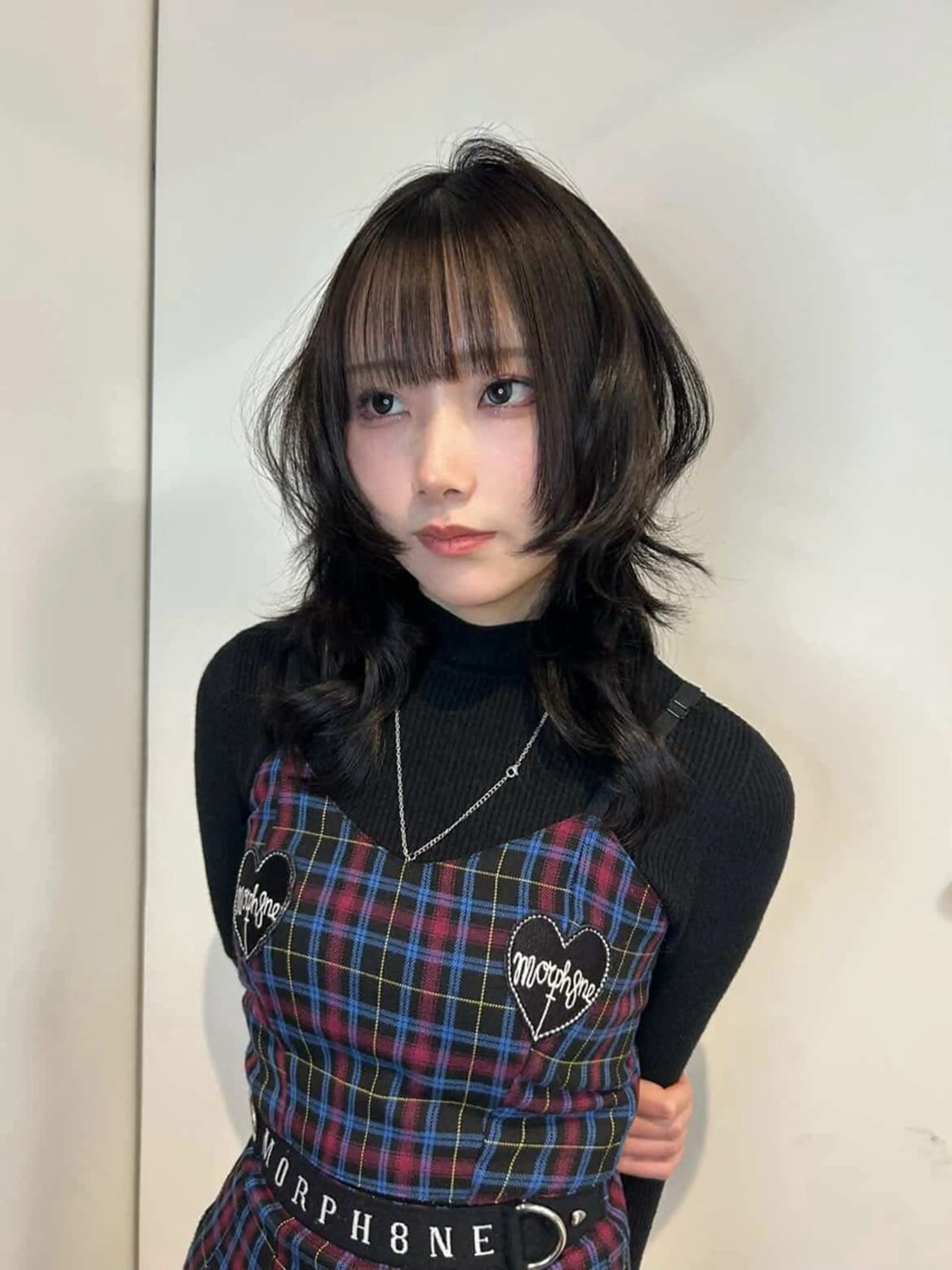 セミロング ハイレイヤー レイヤーカット 'AXIS所属・'axis  🖤 kanonのヘアスタイル