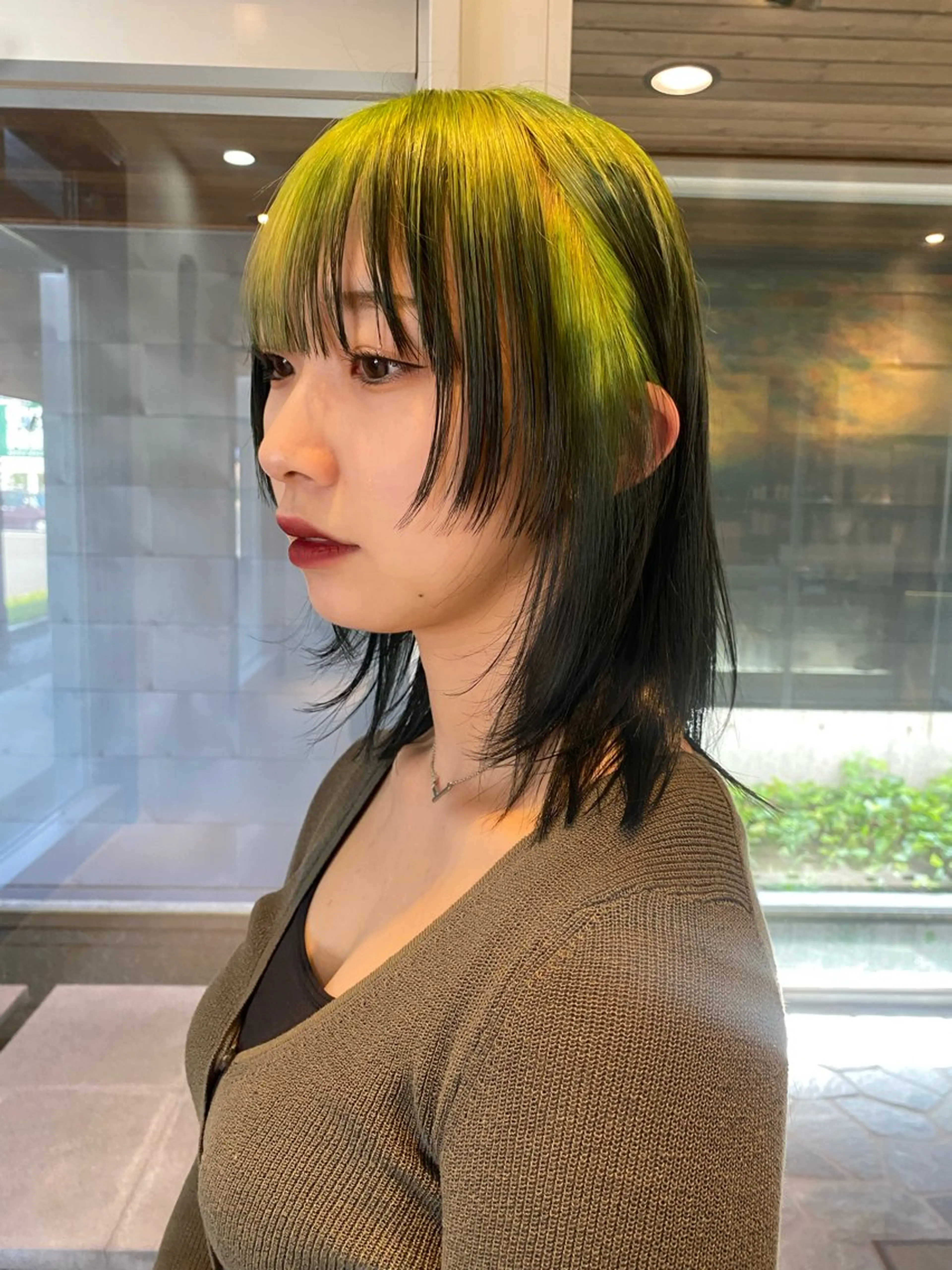 セミロング カラー nambu-GARDEN所属・上田 昂雅のヘアスタイル