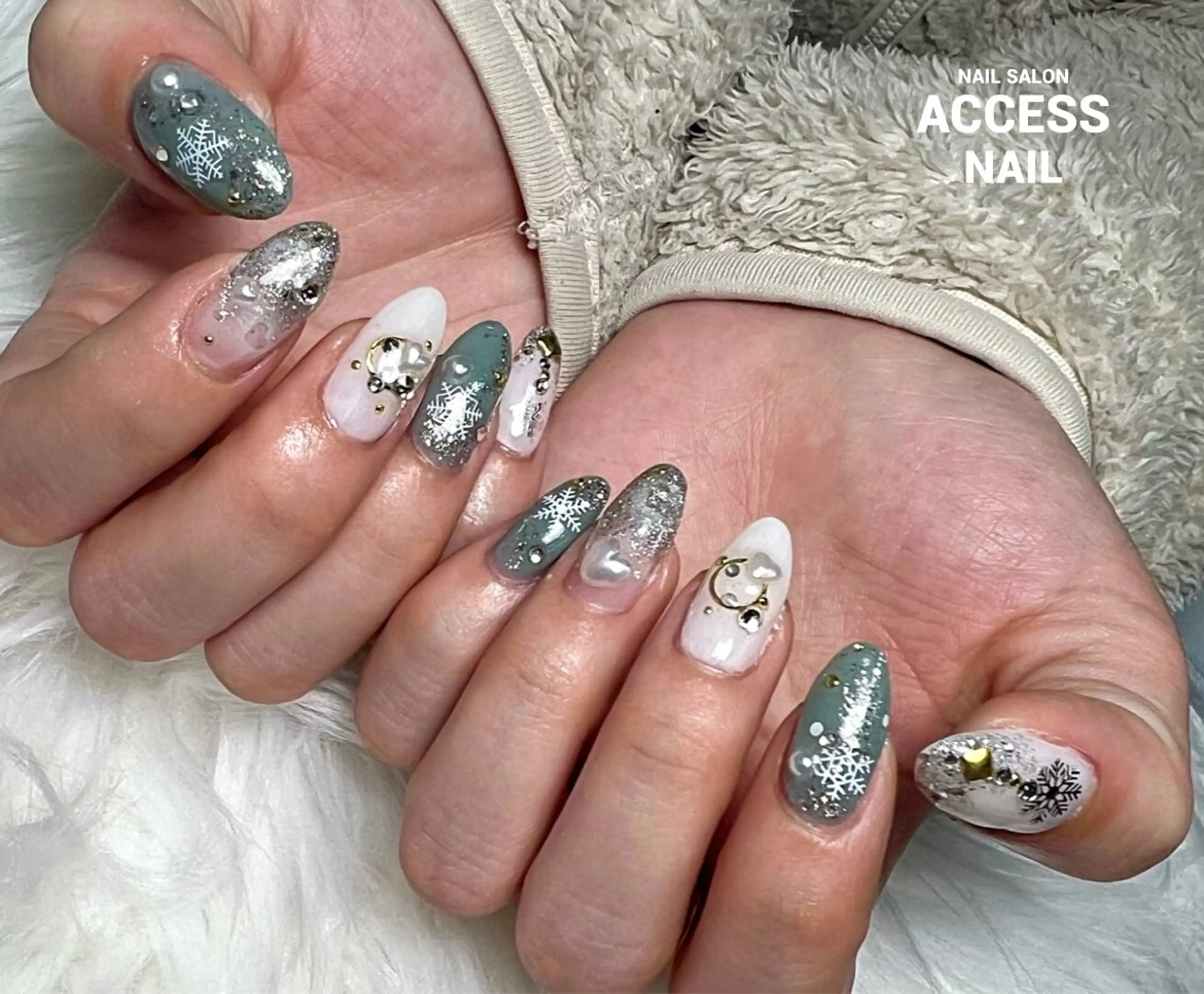 ネイル access nailのネイルデザイン