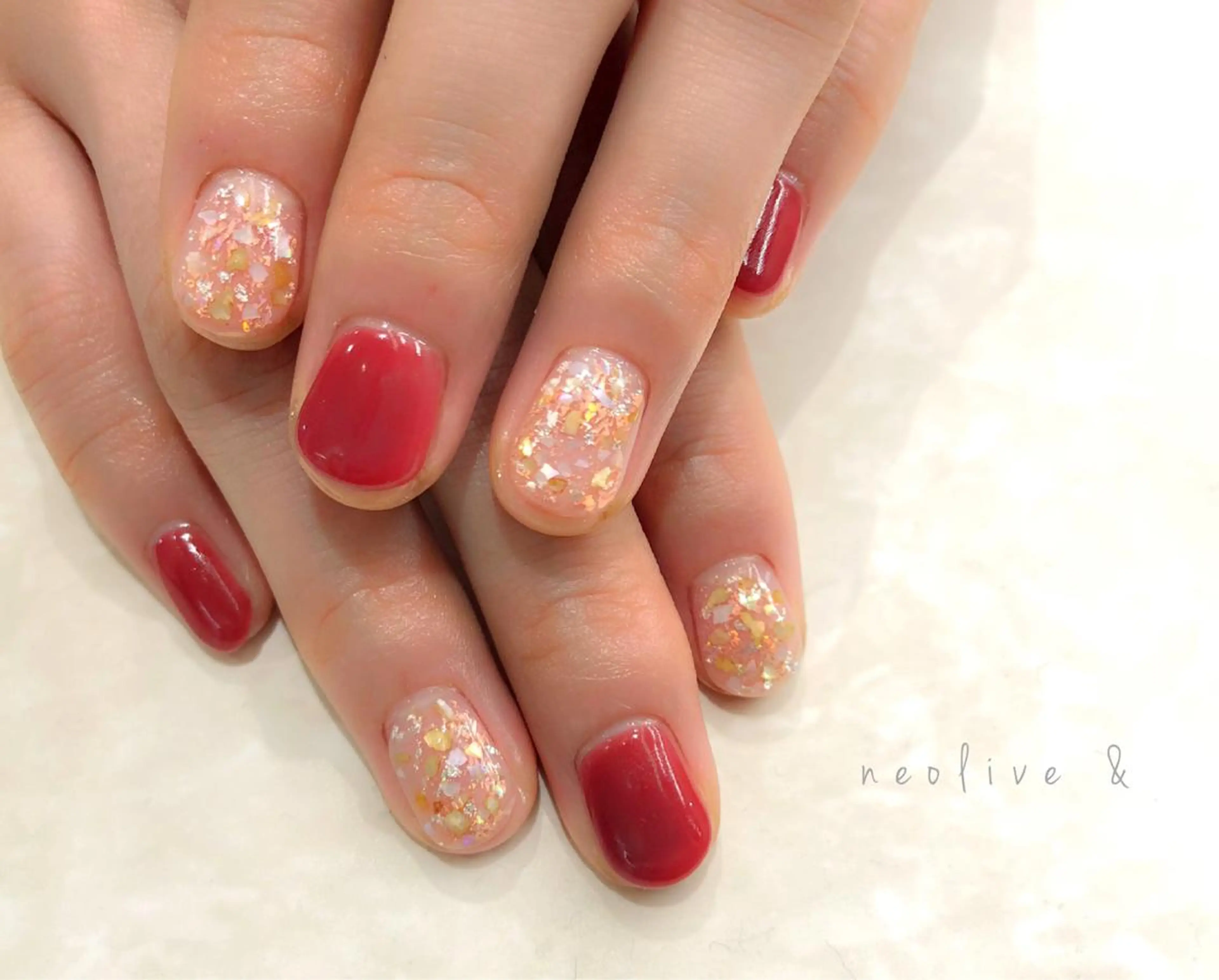 ネイル マツエク・マツパ Yuriko Omi パラジェル/渋谷のネイルデザイン