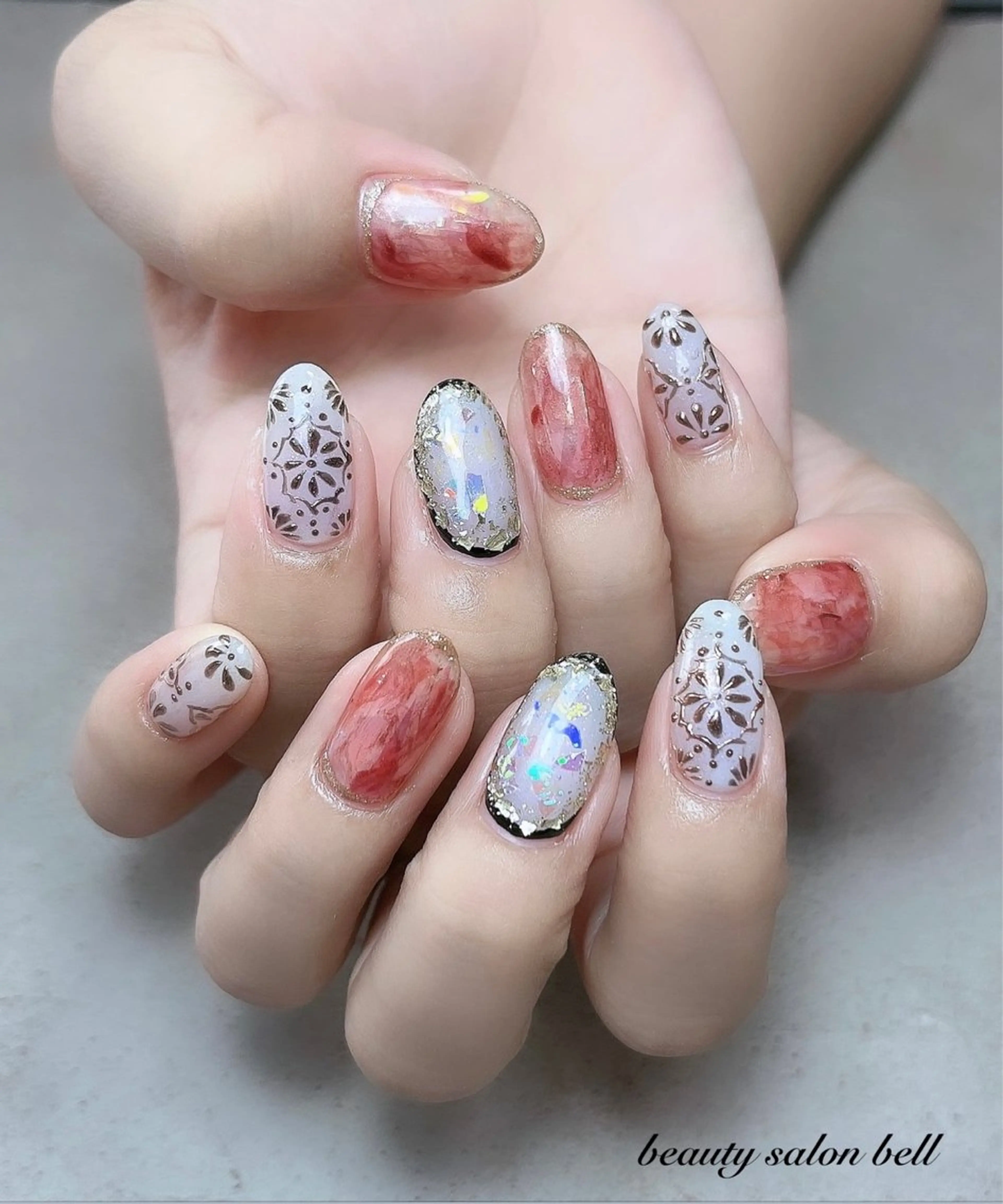 ネイル beauty salon　bellのネイルデザイン