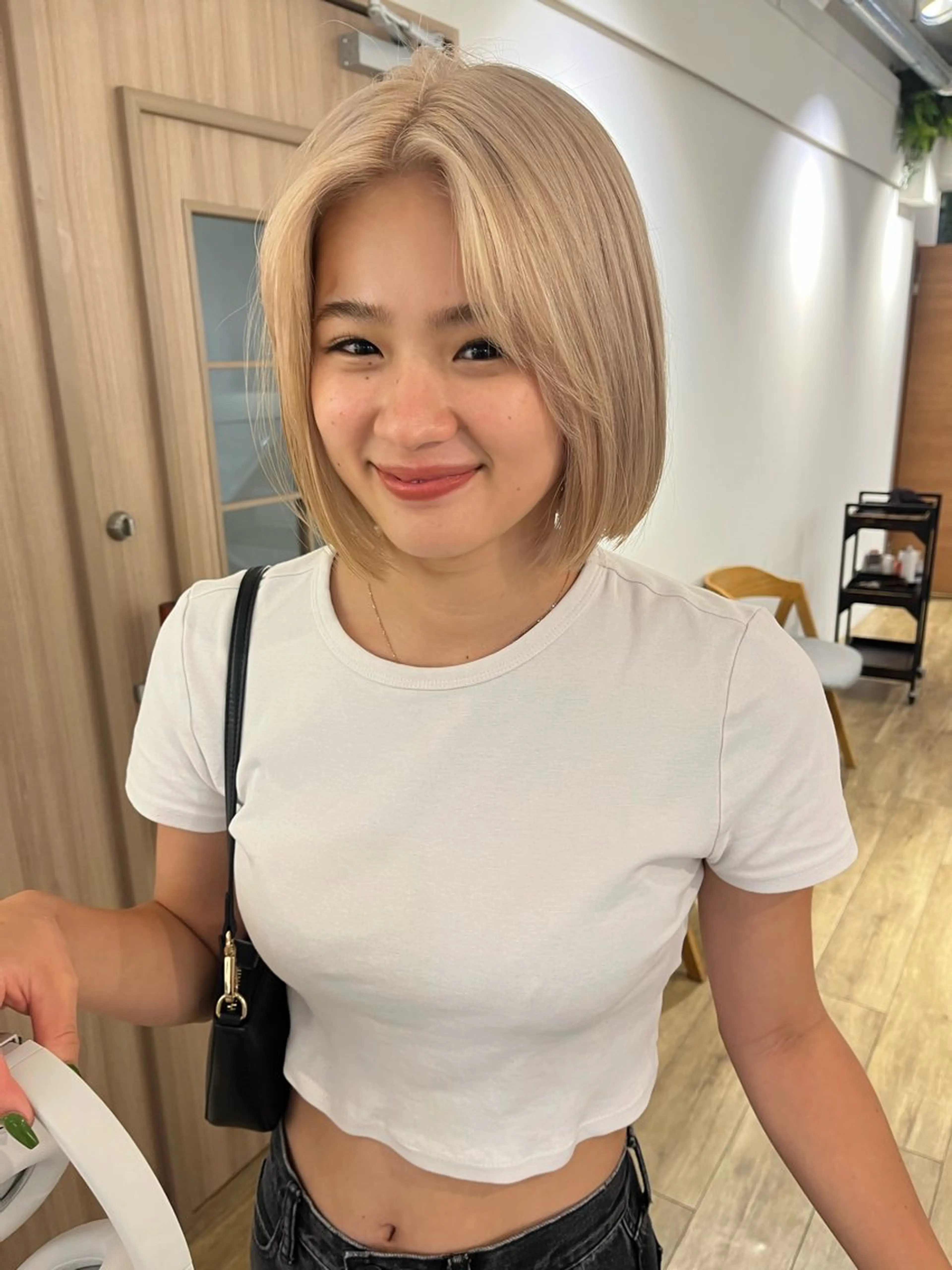 ショート Garland  Ginza所属・モモ🍑 レイヤー/ボブ/暖色のヘアスタイル