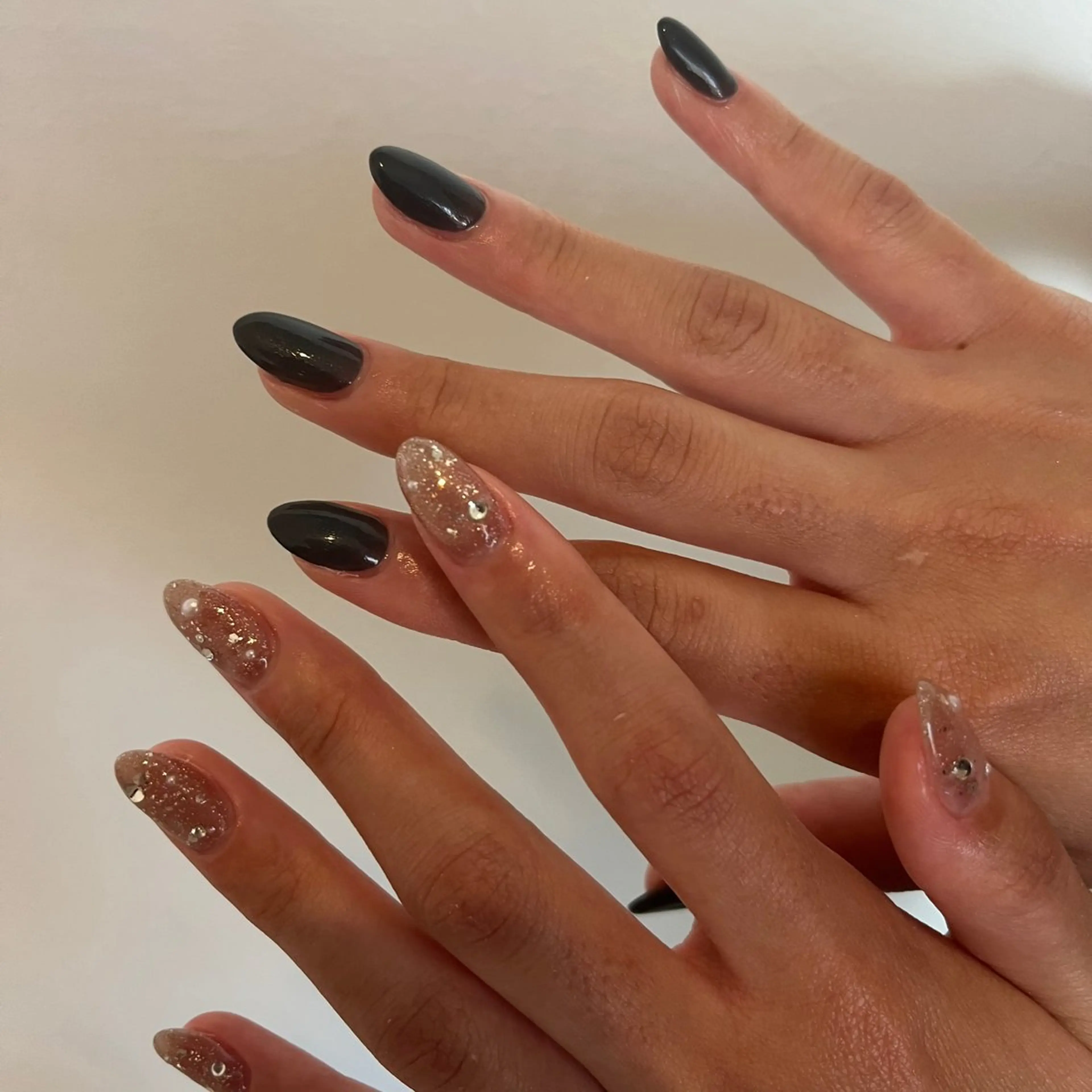 ネイル マグネットネイル ハンドネイル people所属・luster shihoのネイルデザイン