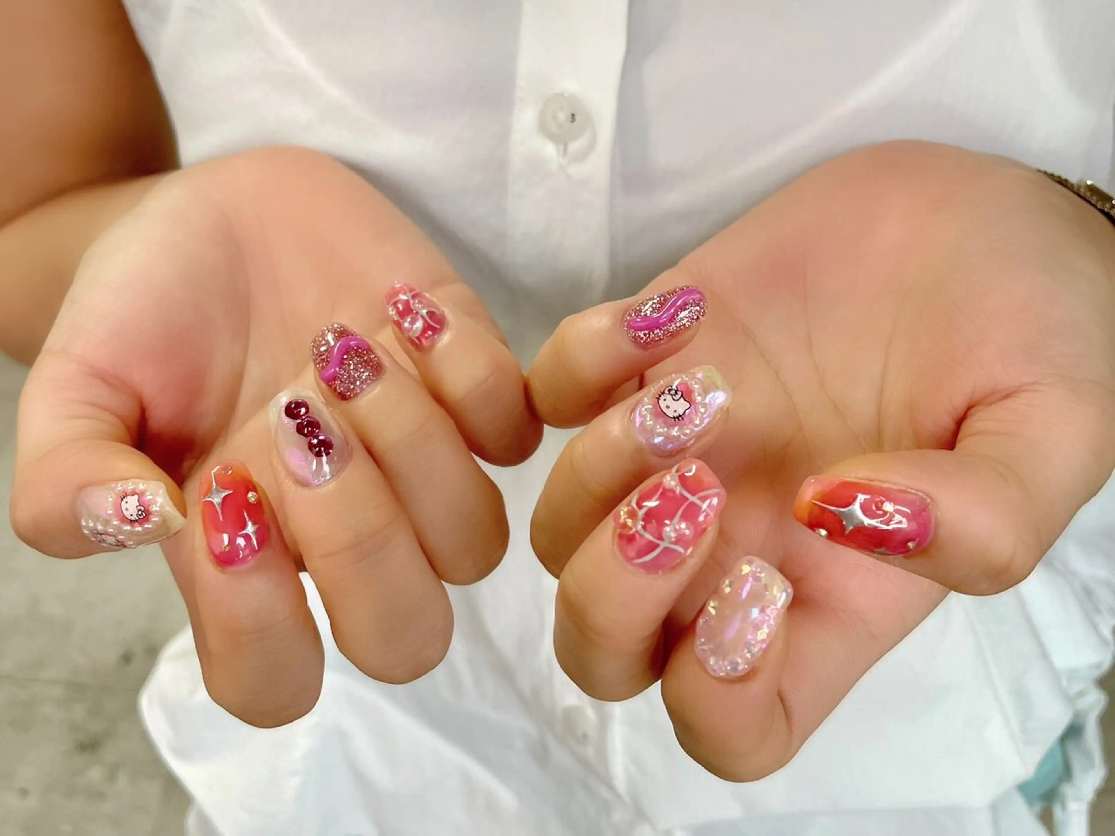 ネイル kirakira omemeのネイルデザイン