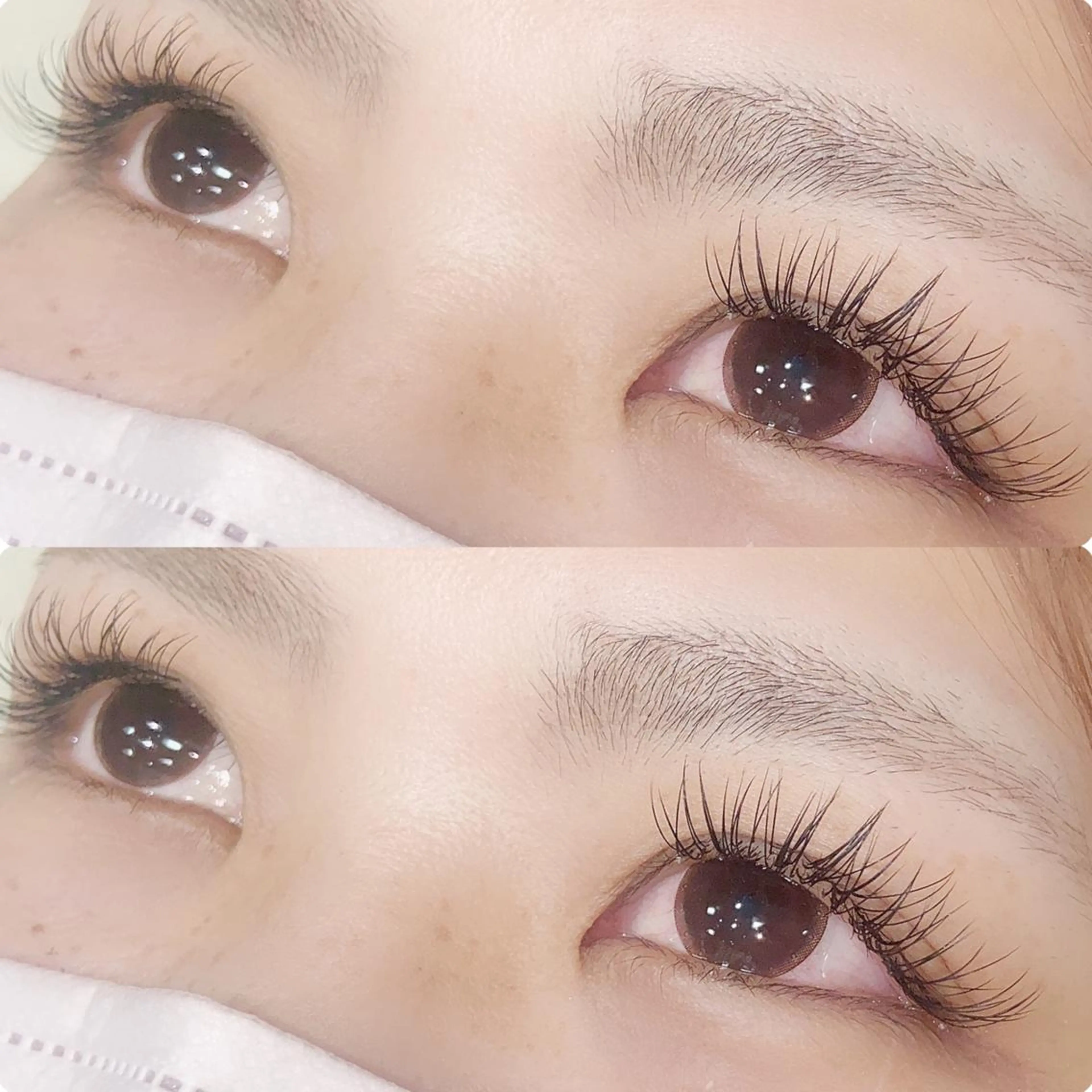 マツエク・マツパ 目尻長め マツエク hikari 🌻*.ﾟのマツエク・マツパデザイン