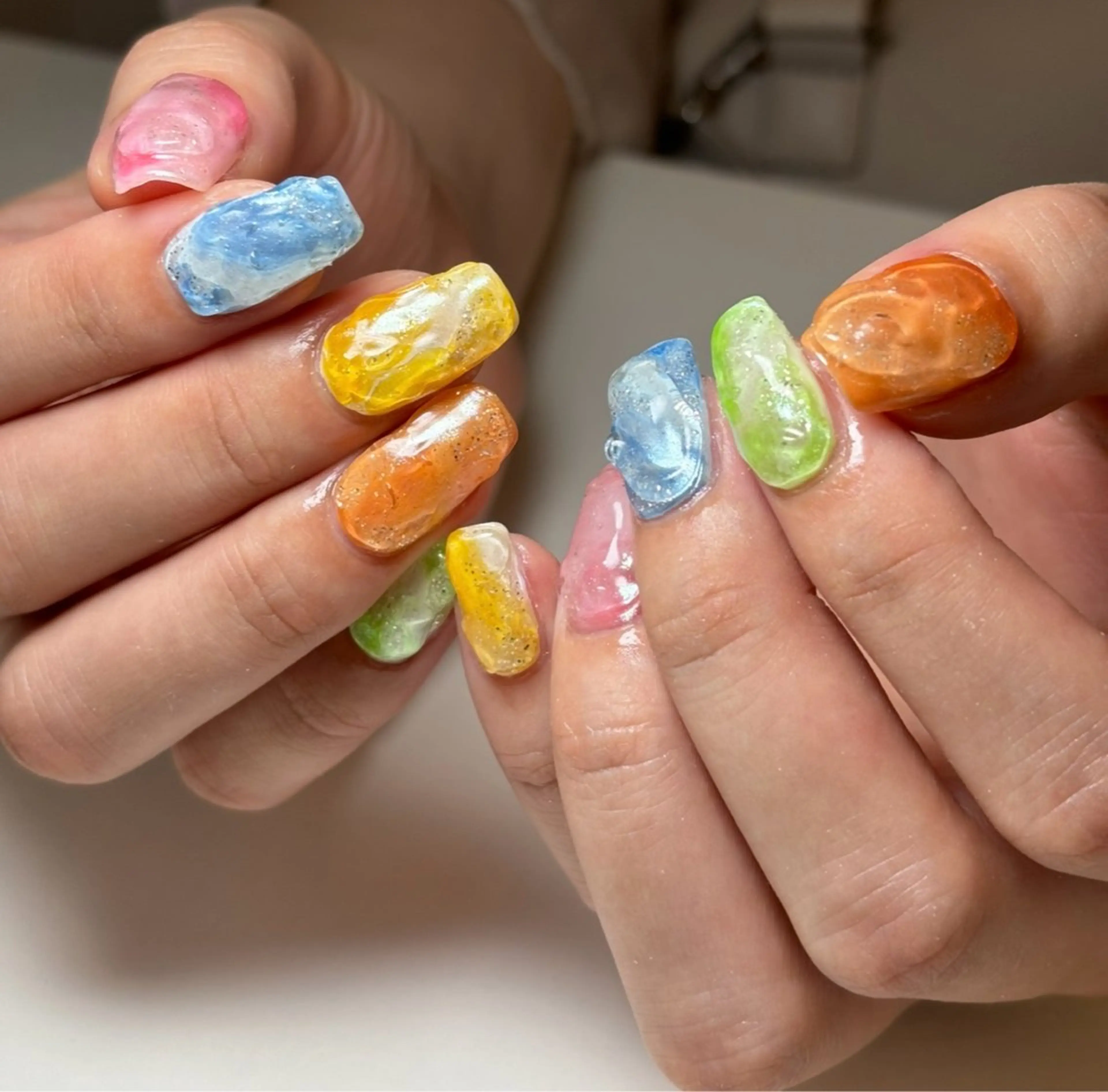 ネイル ハンドネイル un.  private nail salon所属・un.private nail salonのネイルデザイン