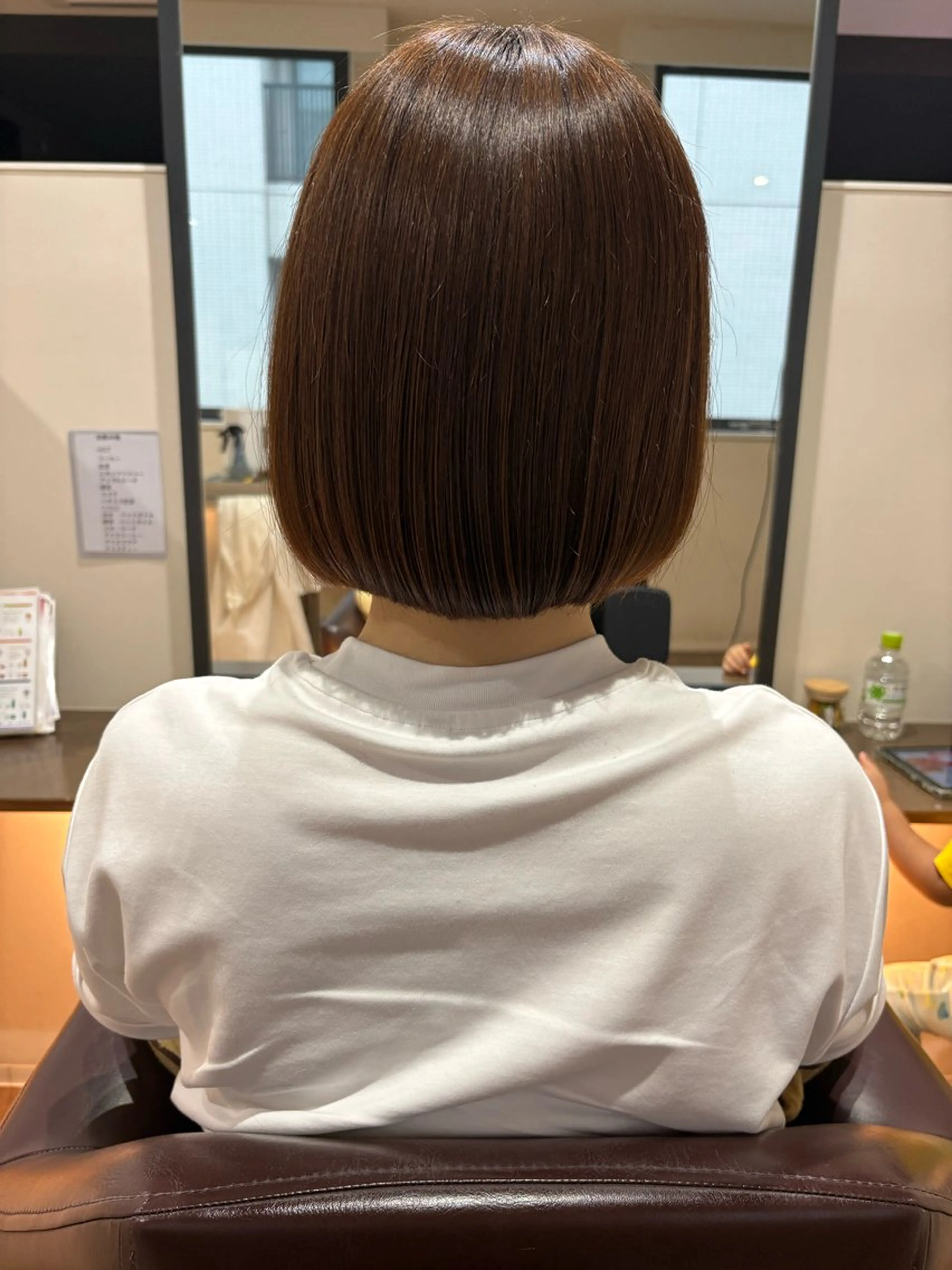 ショート 切りっぱなしボブ ボブ AZUL所属・YAMADA MAYAのヘアスタイル